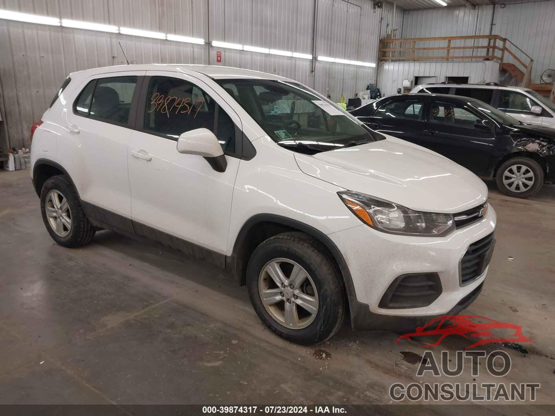 CHEVROLET TRAX 2017 - KL7CJNSB5HB158546