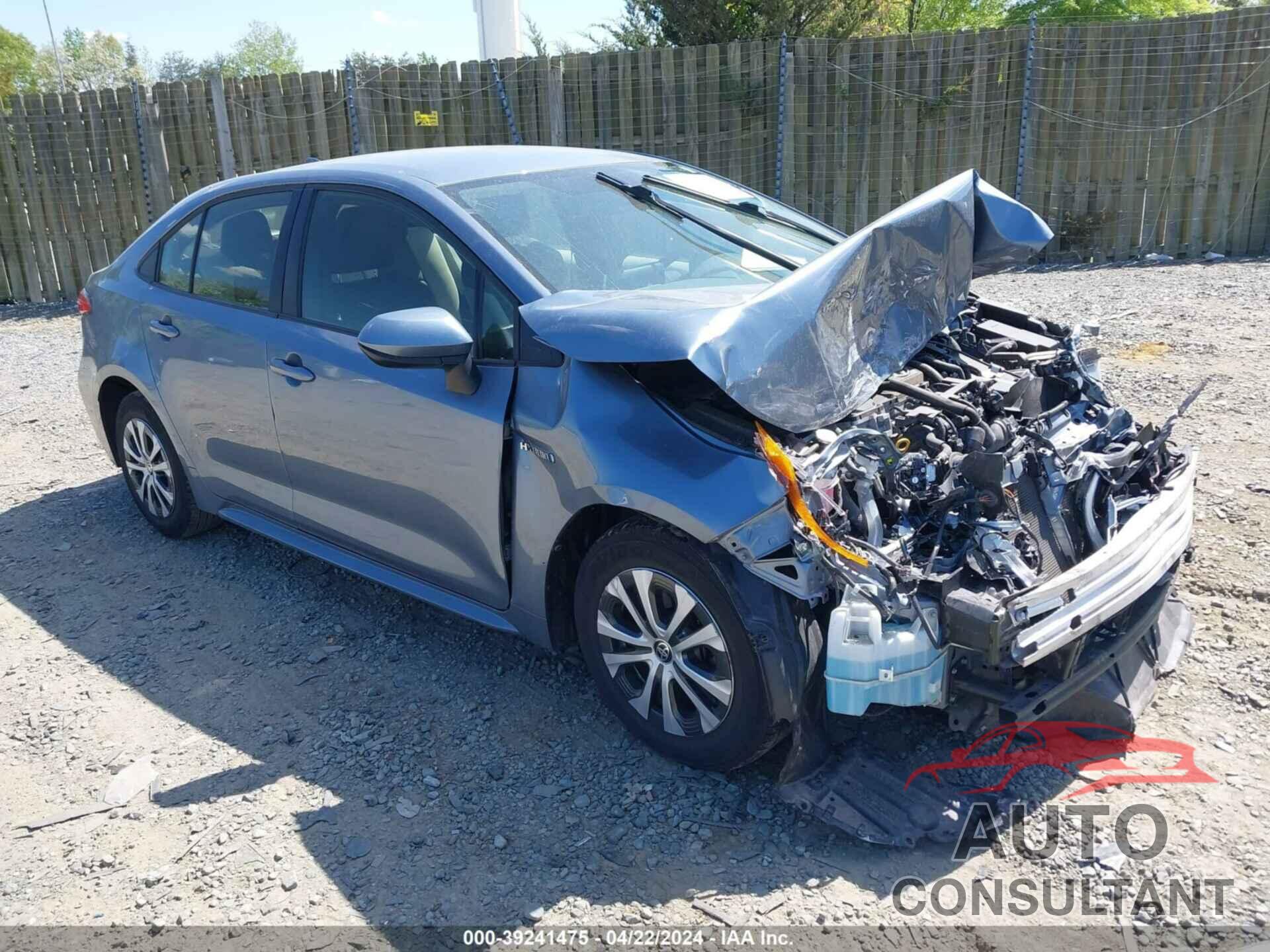 TOYOTA COROLLA 2021 - JTDEAMDE6MJ002271