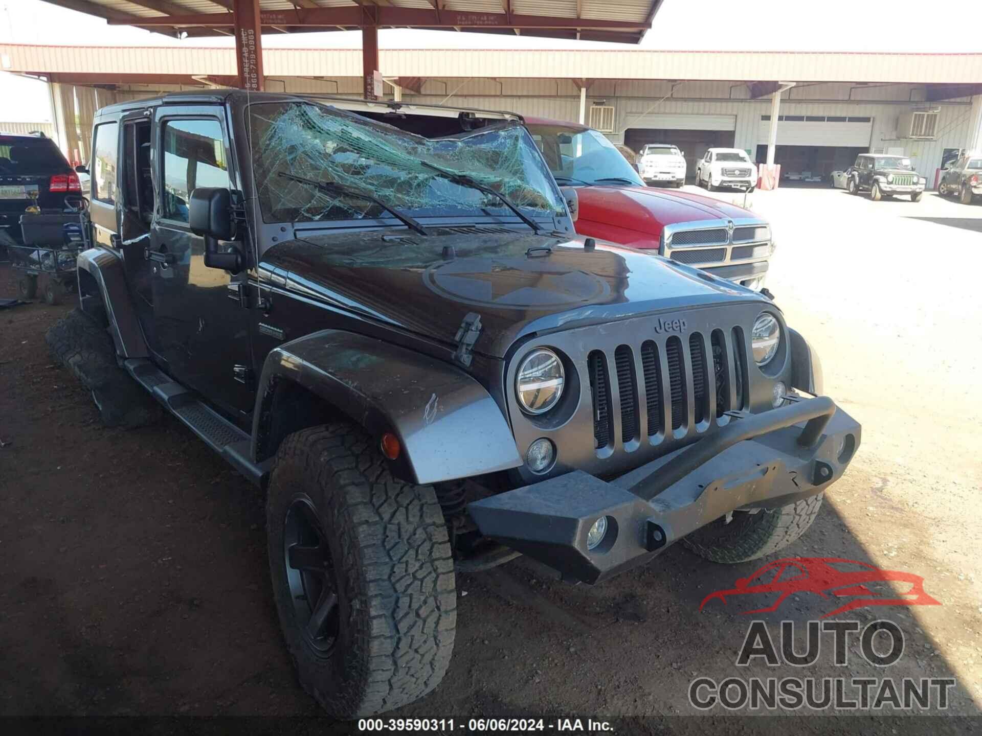 JEEP WRANGLER UNLIMITED 2016 - 1C4BJWDG9GL167563