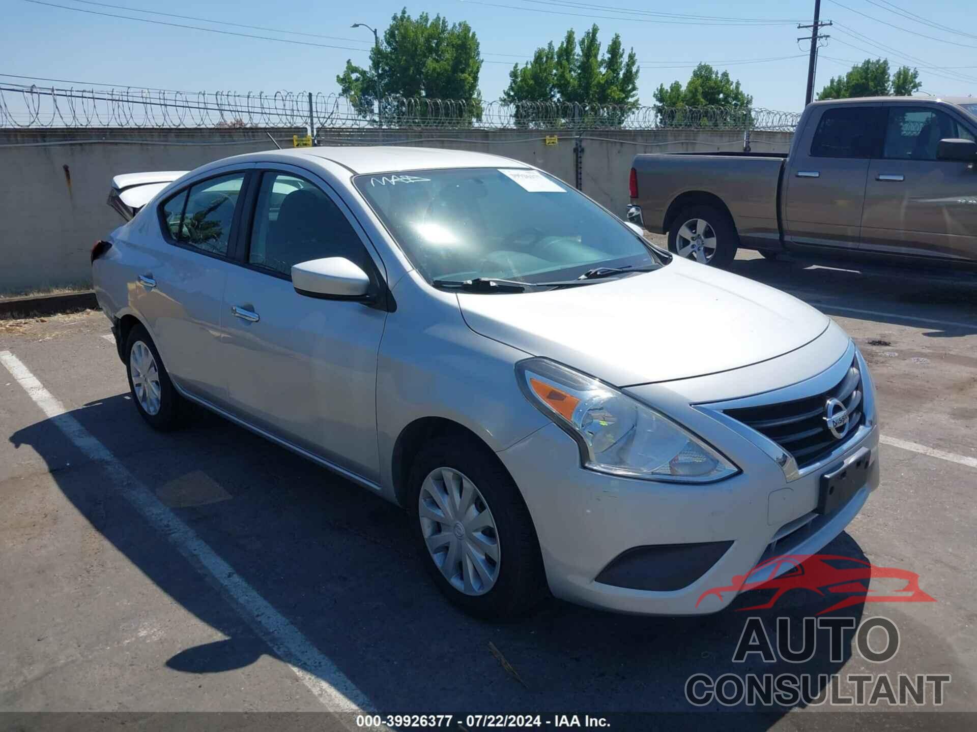 NISSAN VERSA 2016 - 3N1CN7AP0GL898067