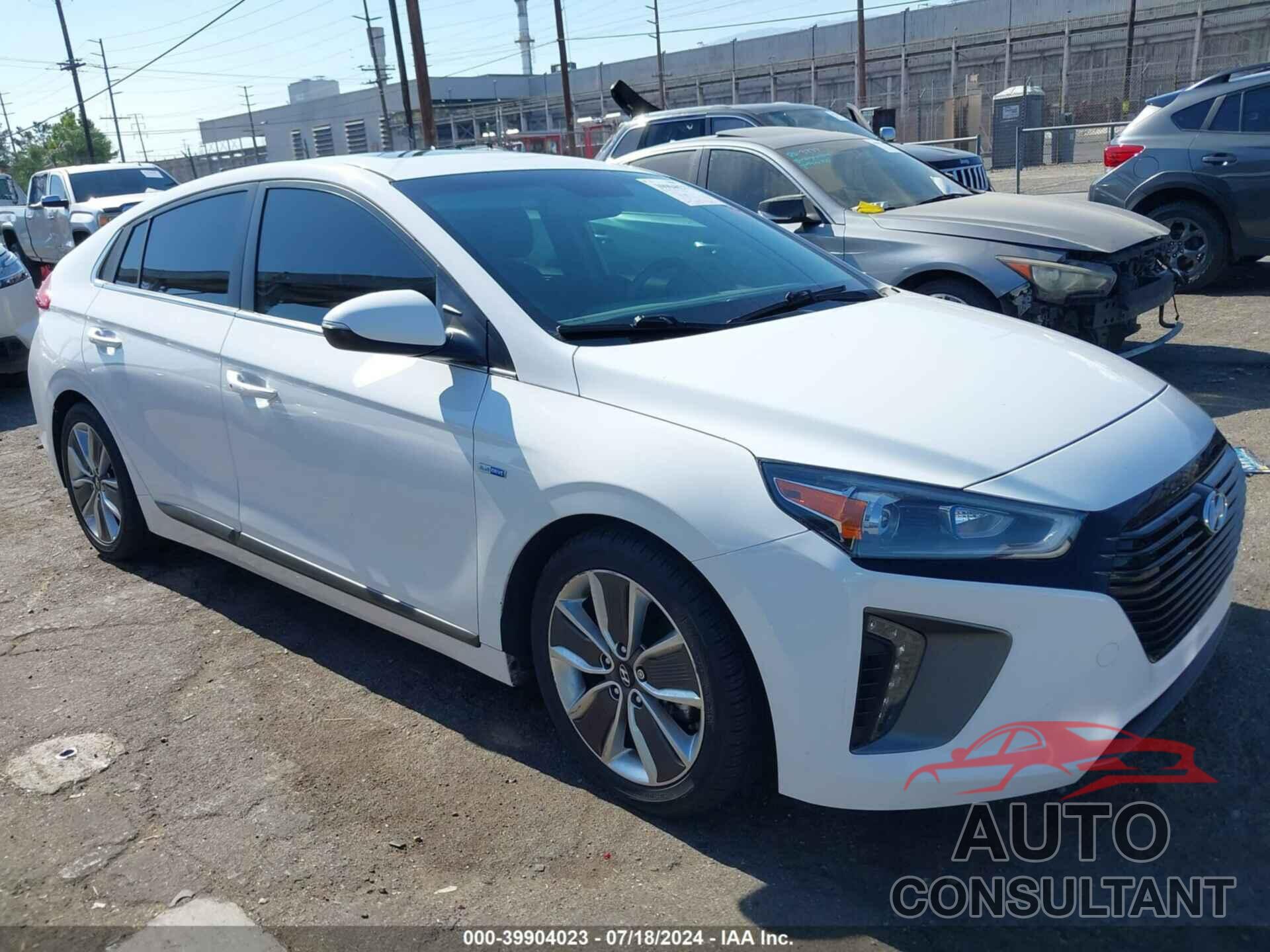 HYUNDAI IONIQ HYBRID 2018 - KMHC85LC5JU064985