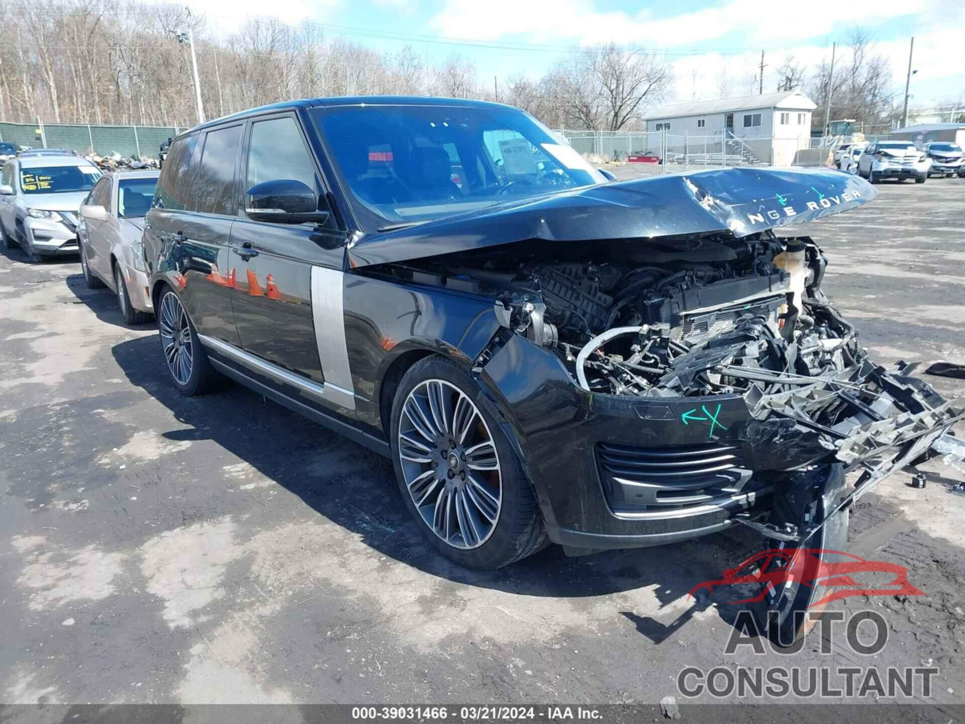 LAND ROVER RANGE ROVER 2020 - SALGS2RU1LA403177