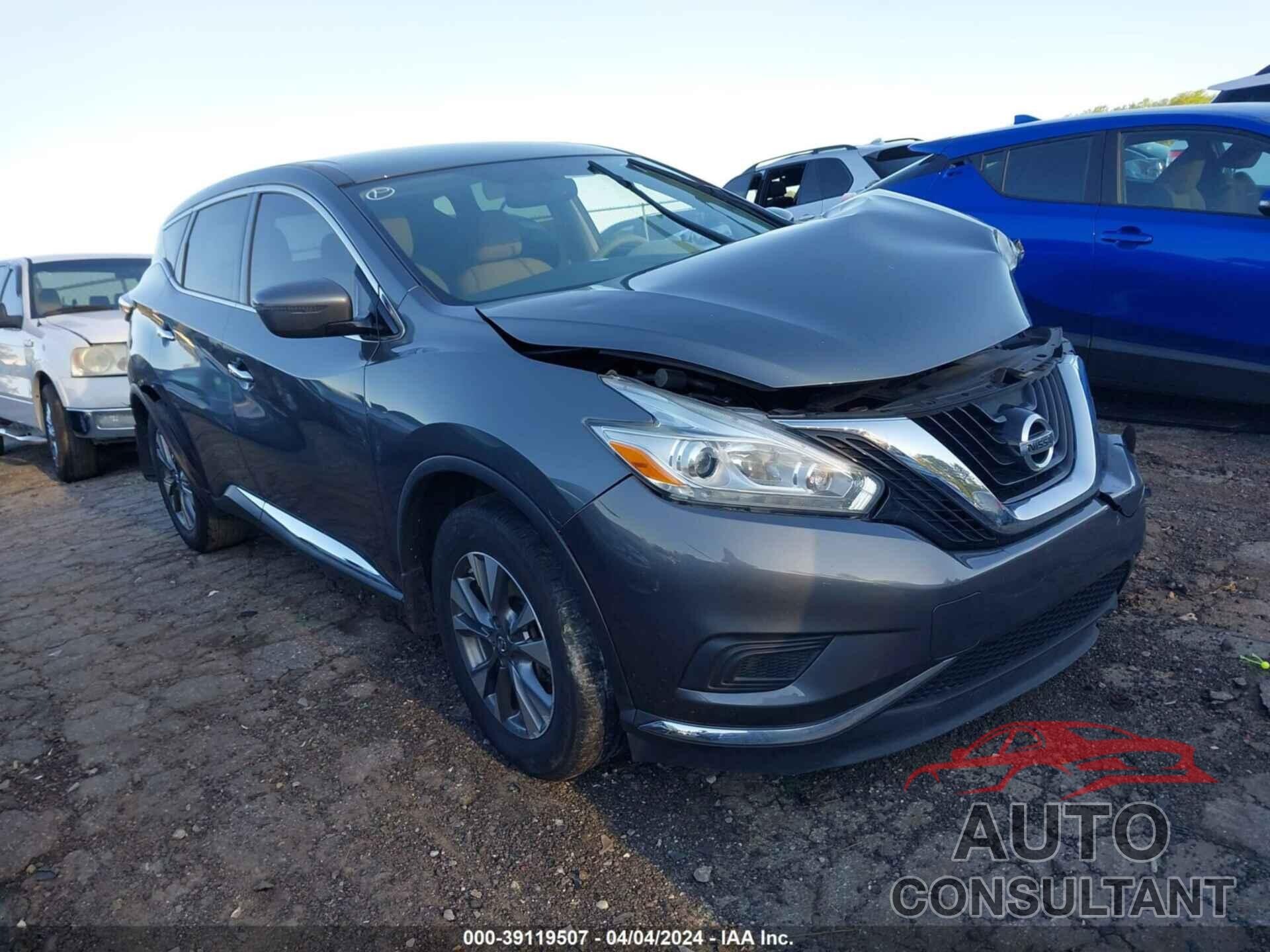 NISSAN MURANO 2016 - 5N1AZ2MG0GN147697