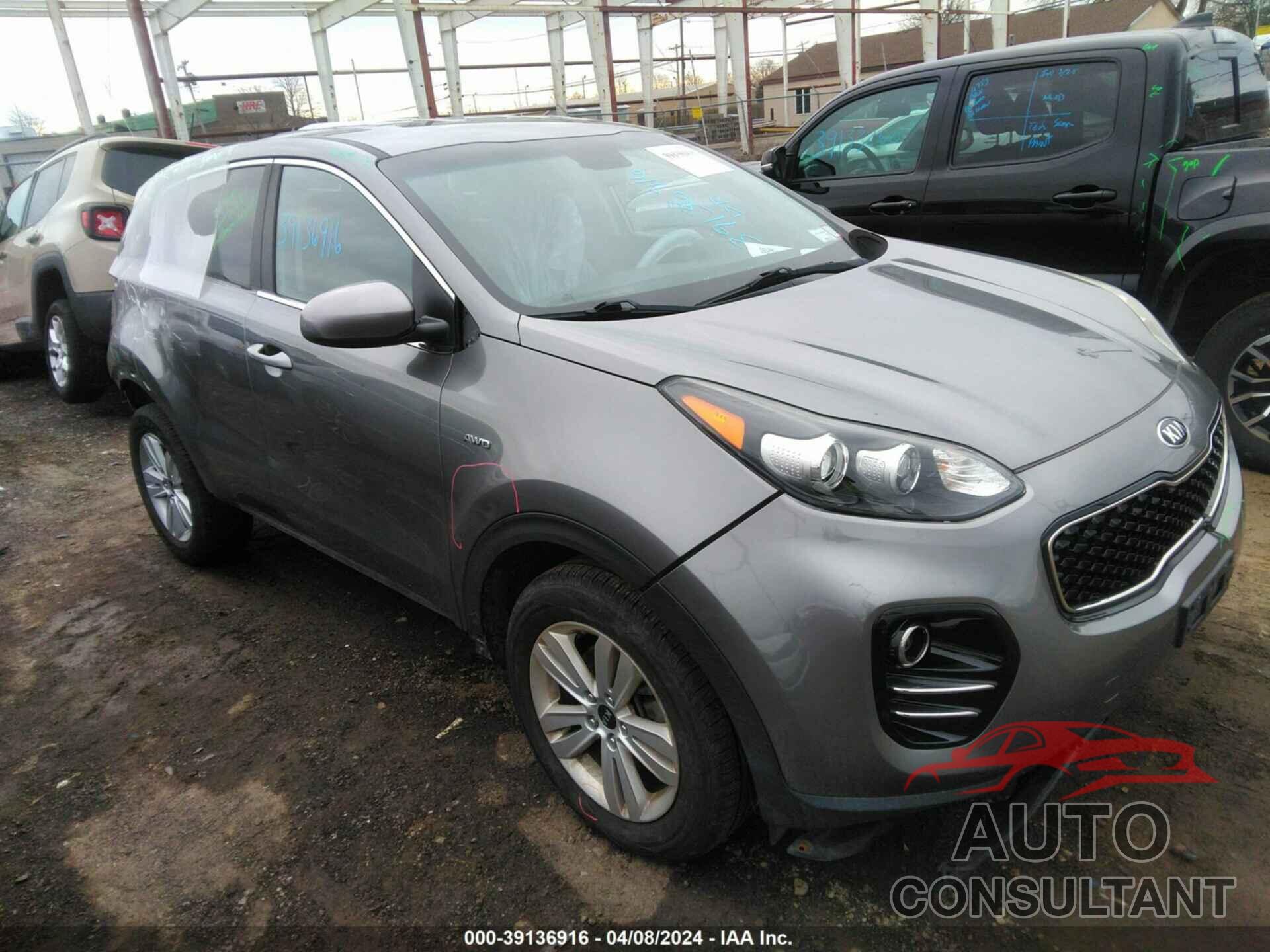KIA SPORTAGE 2017 - KNDPMCAC0H7034326
