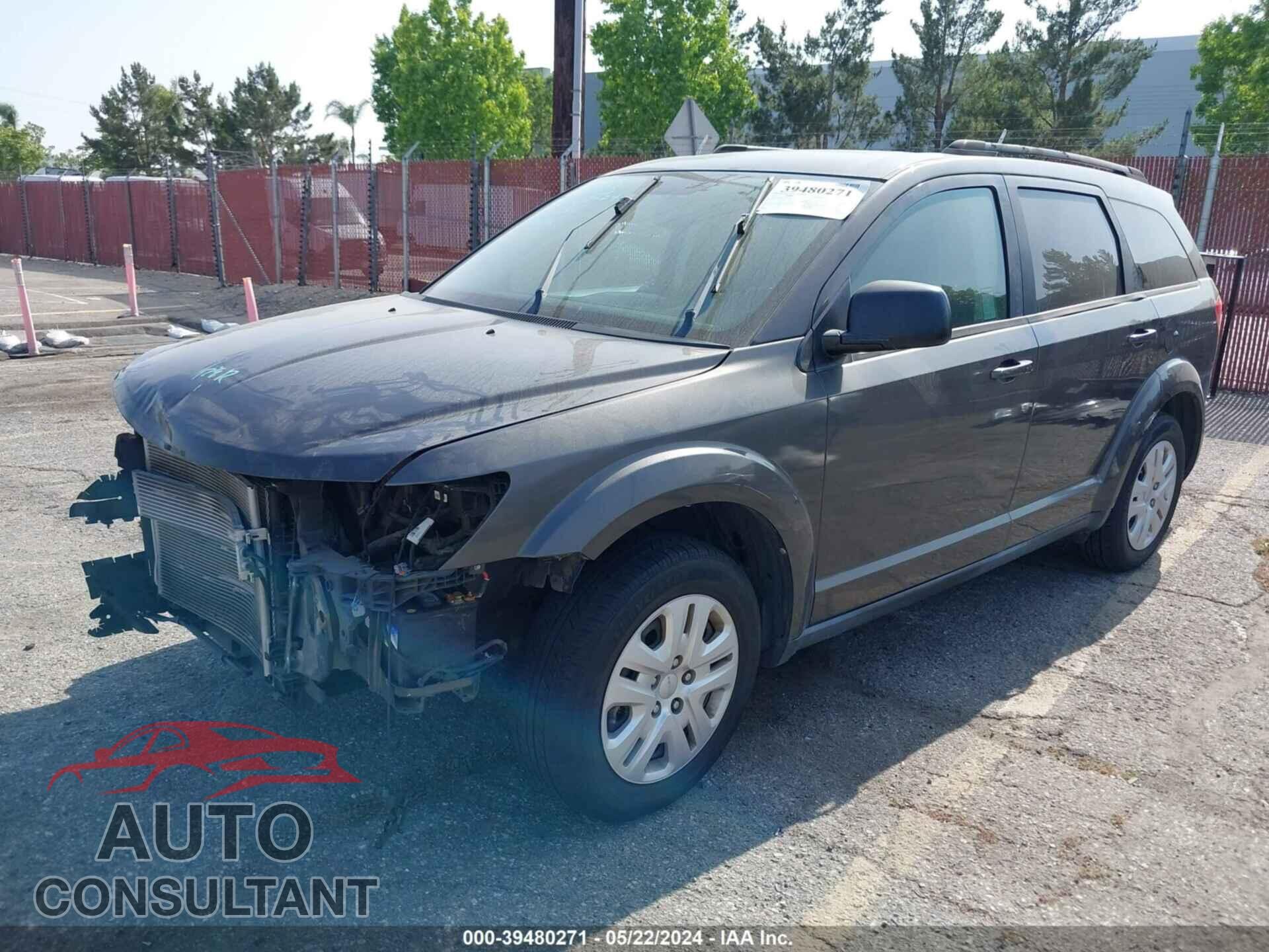 DODGE JOURNEY 2017 - 3C4PDCAB0HT585021