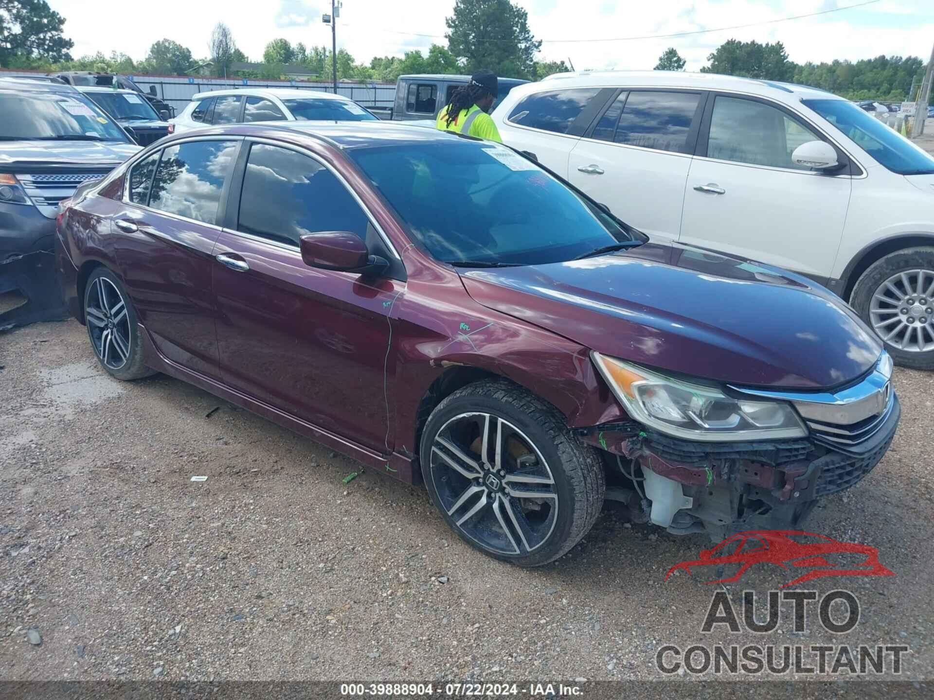 HONDA ACCORD 2016 - 1HGCR2F56GA229516