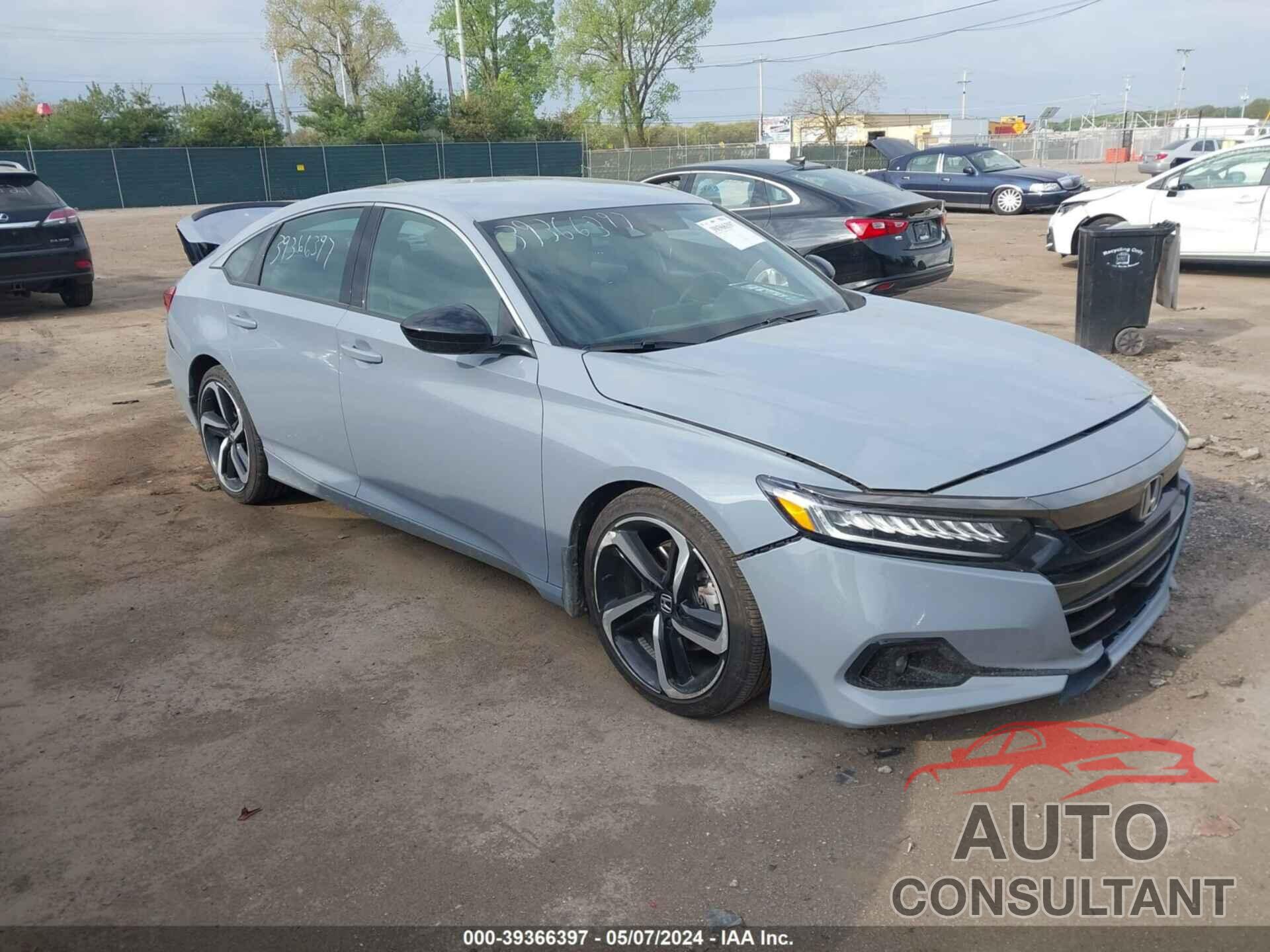 HONDA ACCORD 2022 - 1HGCV1F38NA104132
