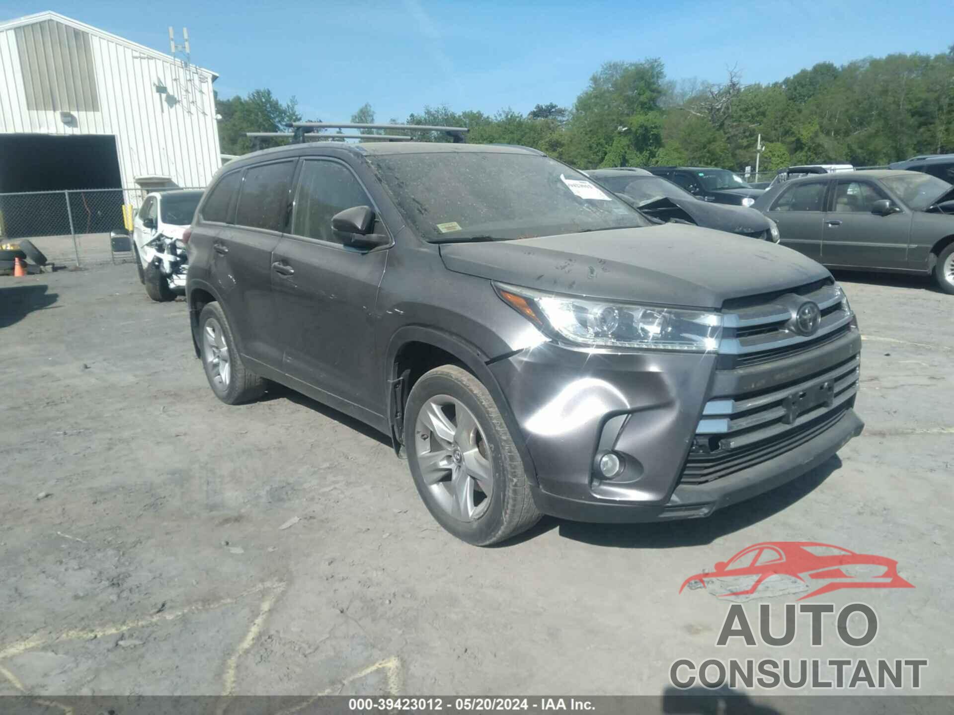 TOYOTA HIGHLANDER 2017 - 5TDDZRFH1HS421176