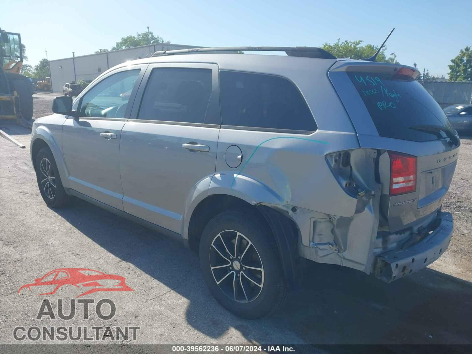 DODGE JOURNEY 2017 - 3C4PDCABXHT573846