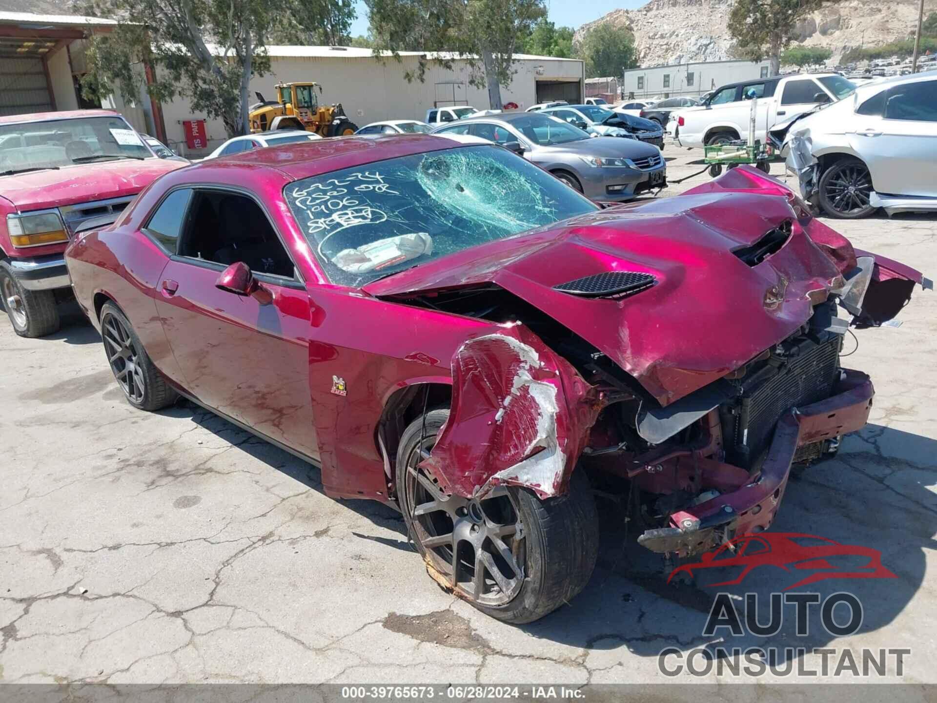 DODGE CHALLENGER 2019 - 2C3CDZFJ0KH701906