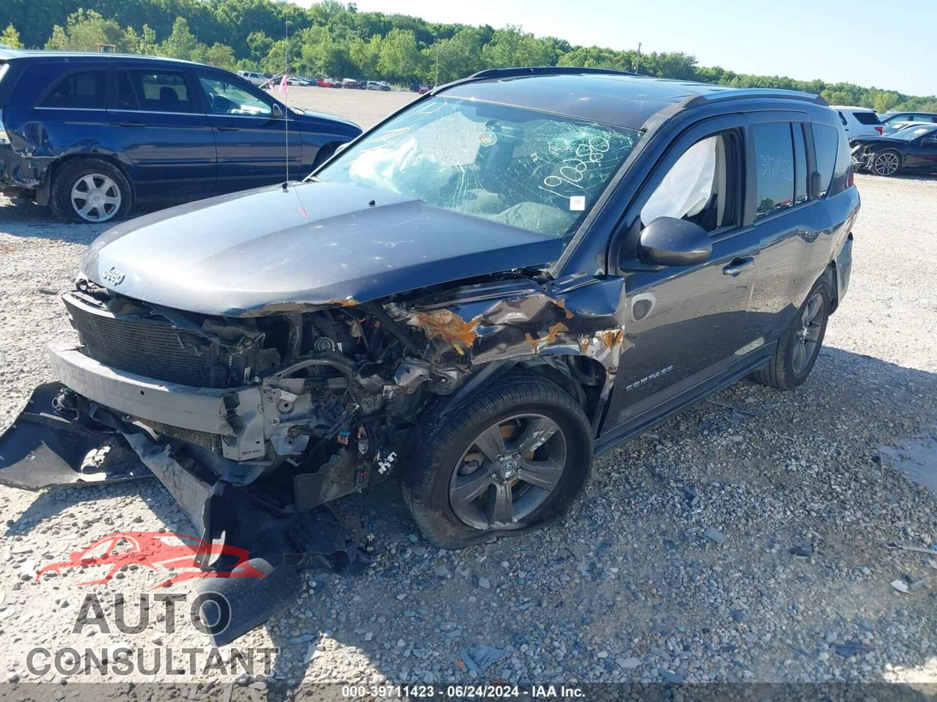 JEEP COMPASS 2017 - 1C4NJDEB2HD190280