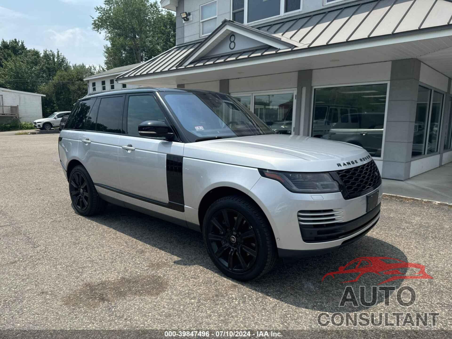 LAND ROVER RANGE ROVER 2018 - SALGS2SV4JA510322