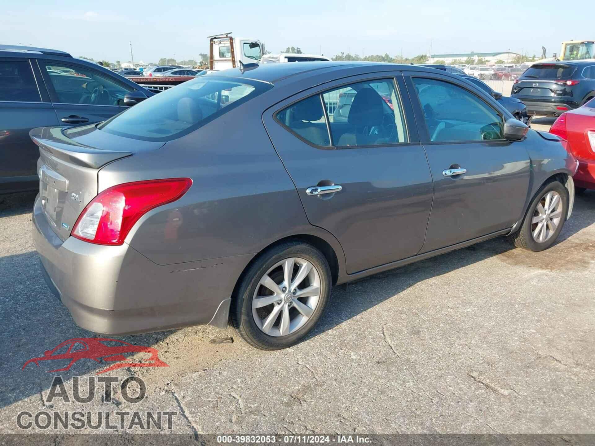 NISSAN VERSA 2016 - 3N1CN7AP1GL822664