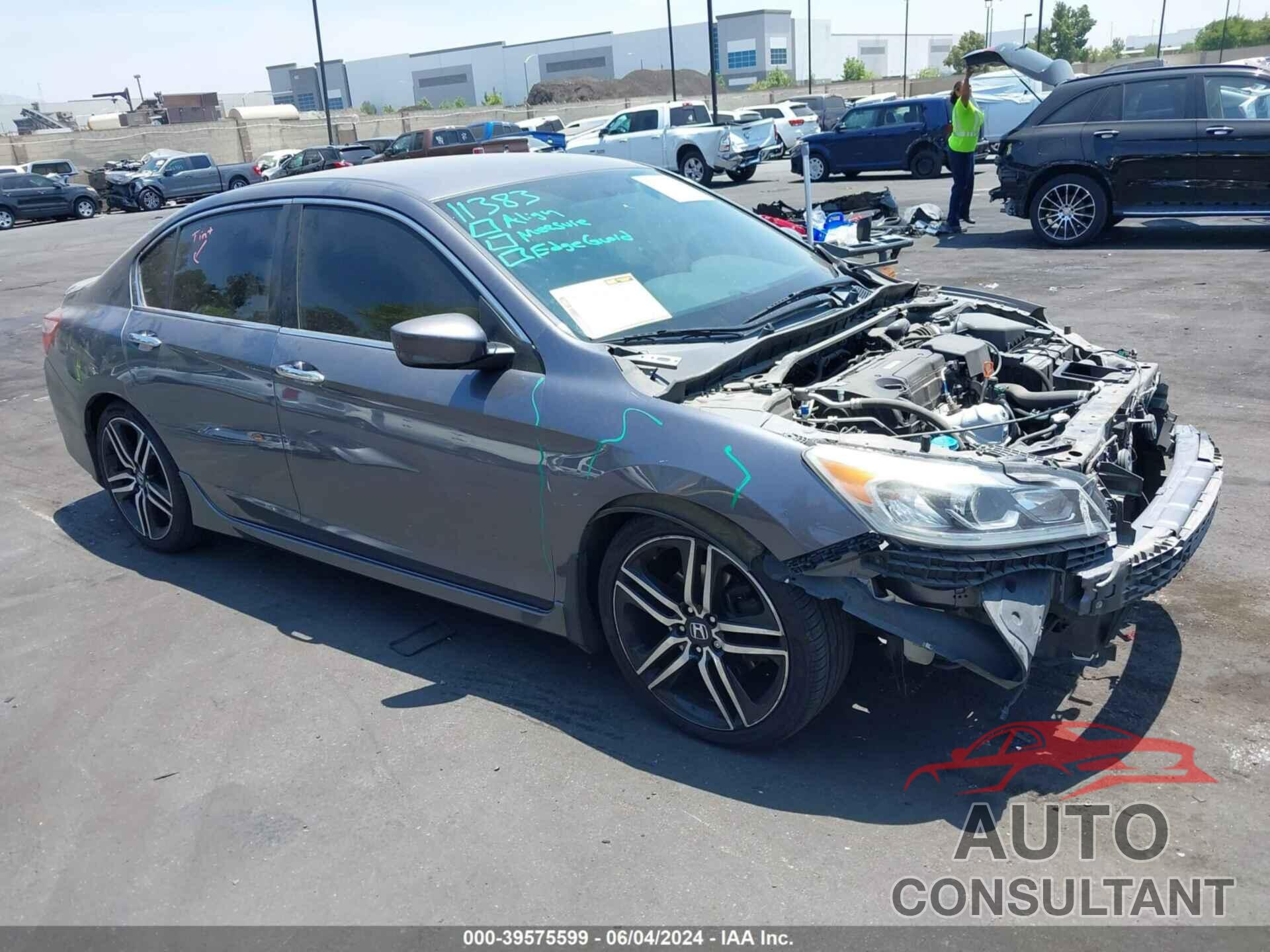 HONDA ACCORD 2016 - 1HGCR2F55GA141282