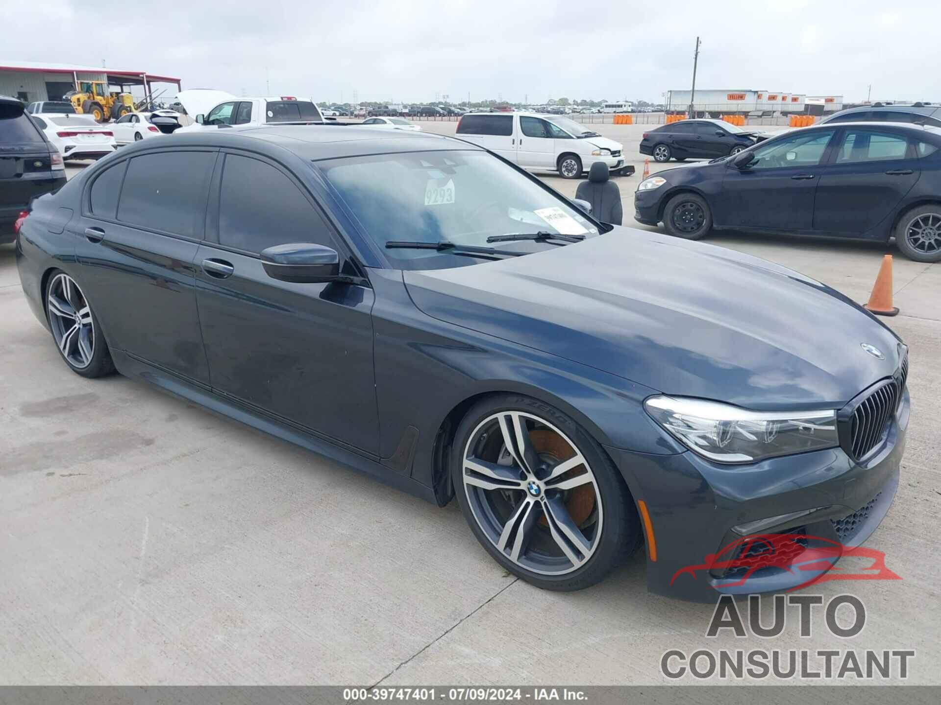 BMW 740I 2018 - WBA7E2C56JG743125