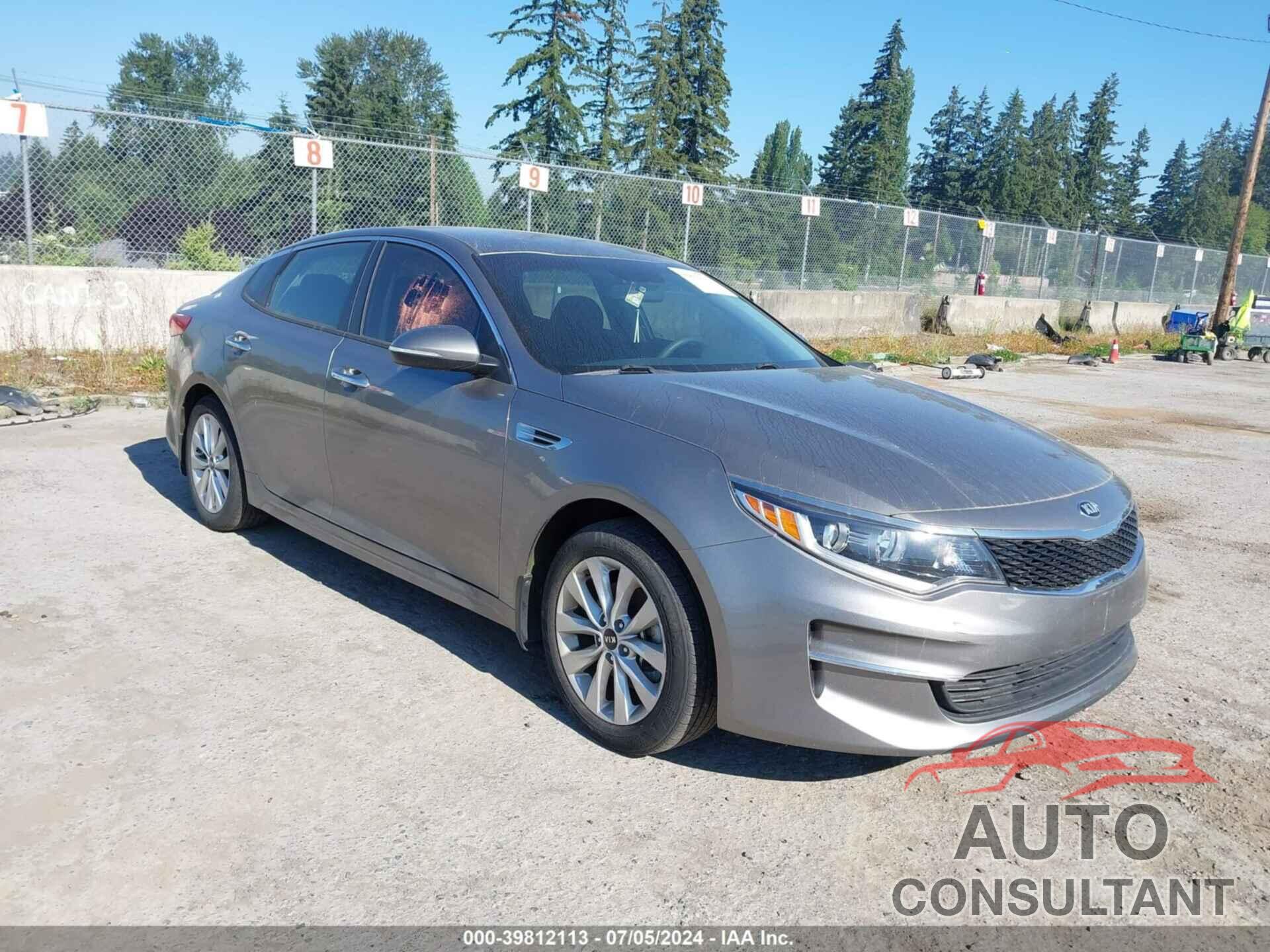 KIA OPTIMA 2018 - 5XXGT4L31JG261267