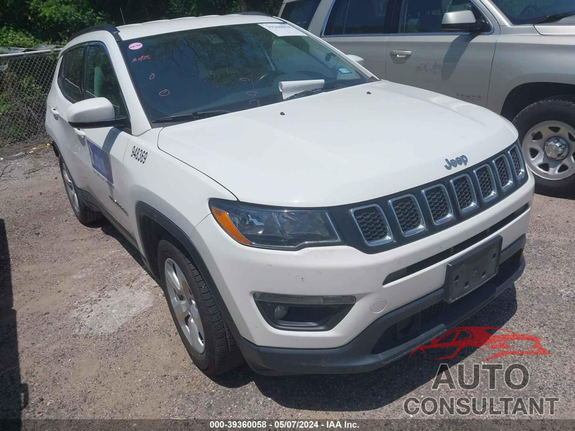 JEEP COMPASS 2019 - 3C4NJCBB9KT802913