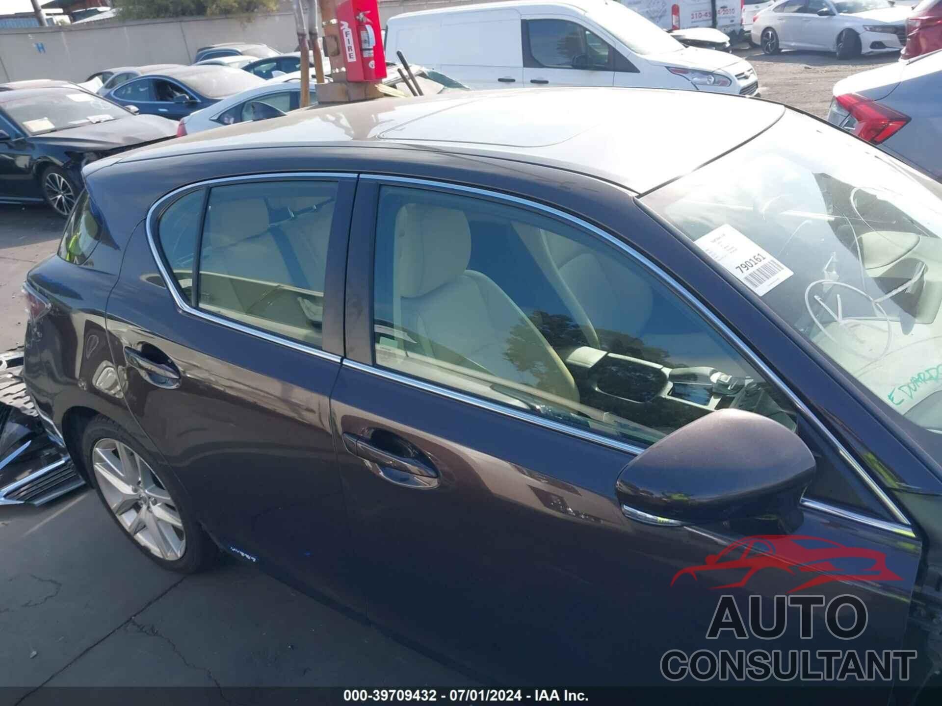 LEXUS CT 200H 2016 - JTHKD5BH9G2254168