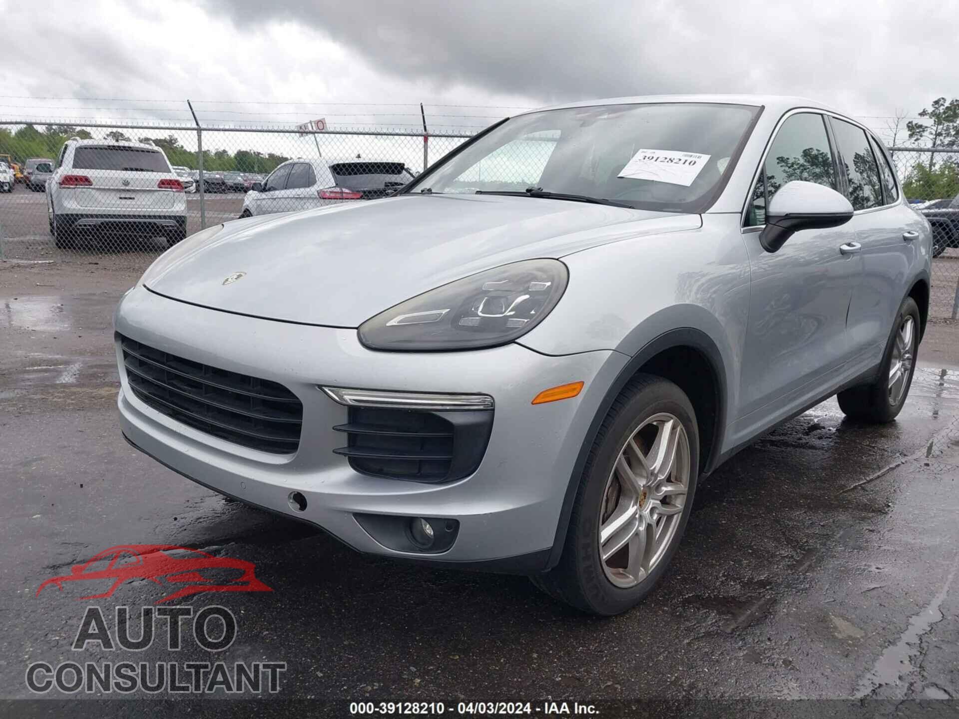 PORSCHE CAYENNE 2016 - WP1AA2A20GLA03226