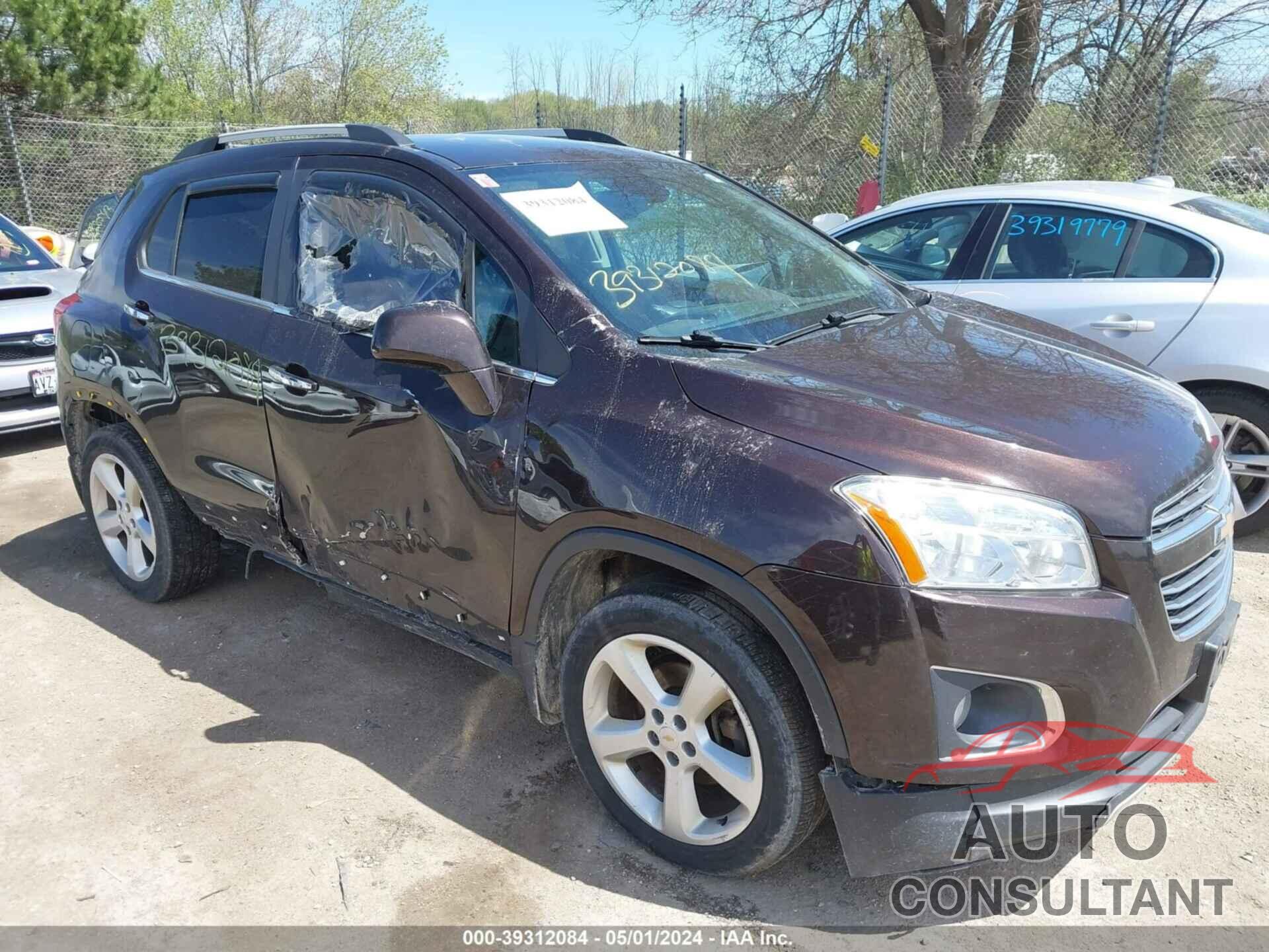 CHEVROLET TRAX 2016 - KL7CJRSB6GB616116