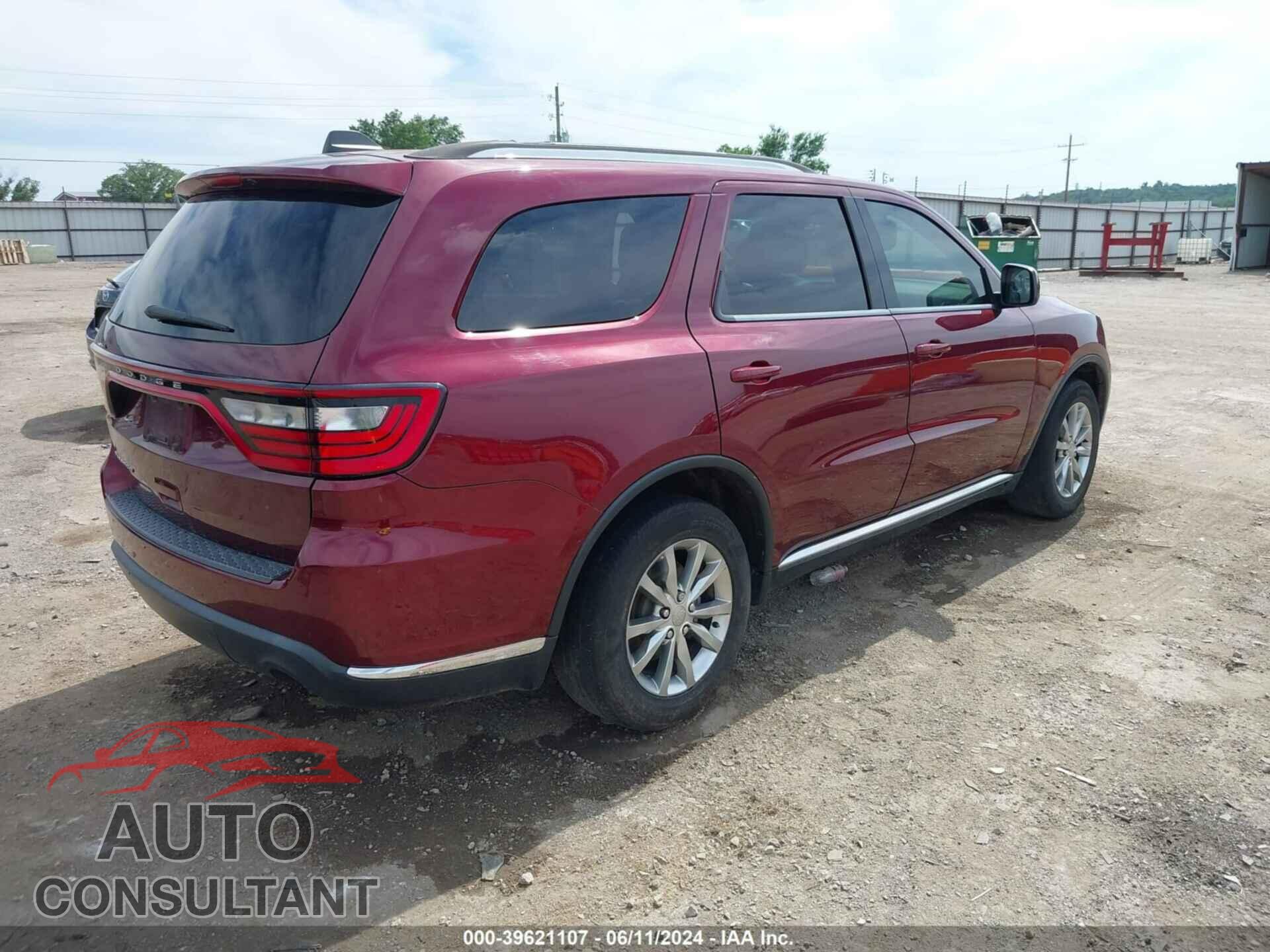 DODGE DURANGO 2016 - 1C4RDHAG2GC330916