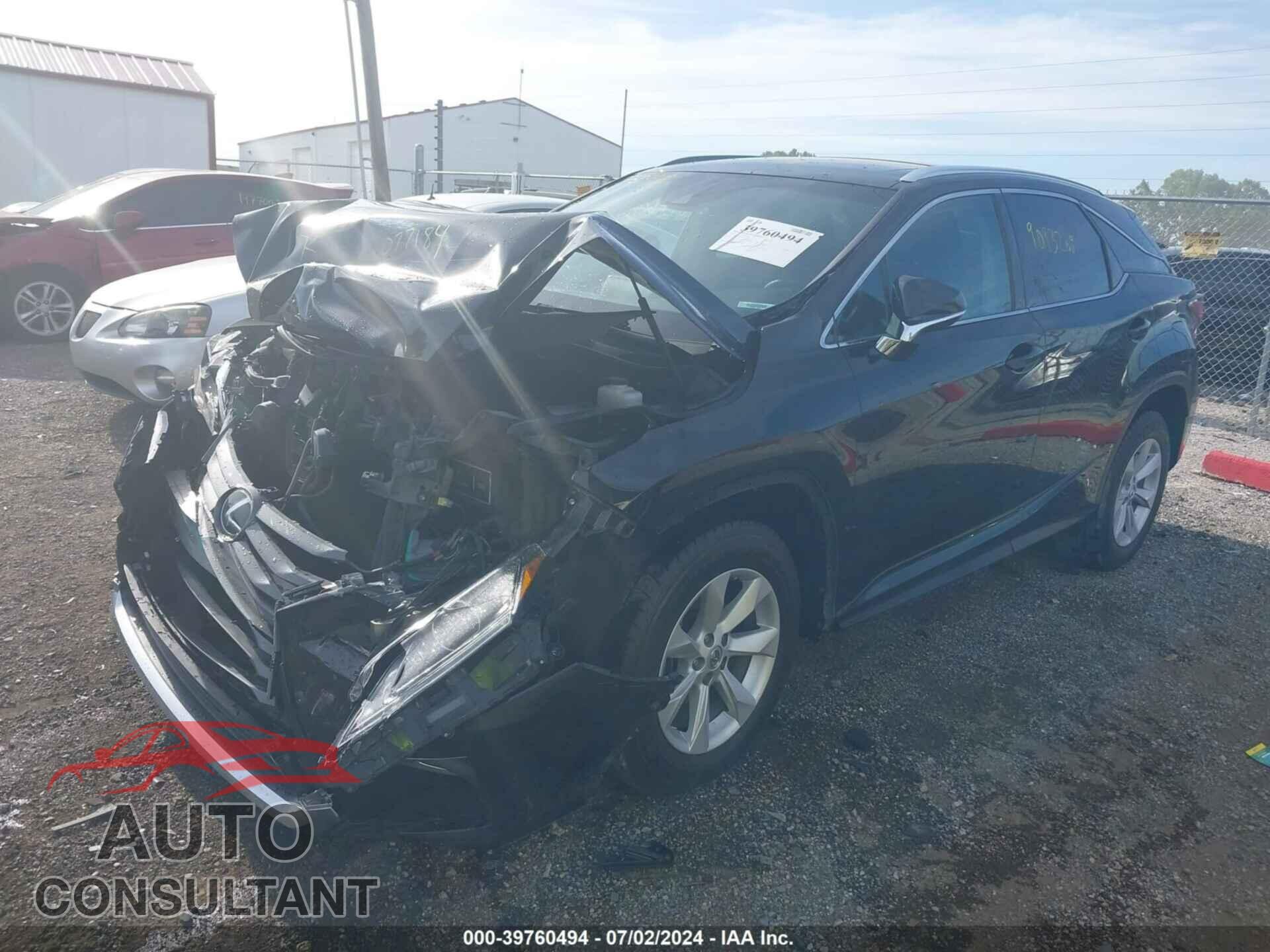 LEXUS RX 350 2017 - 2T2BZMCA2HC077184