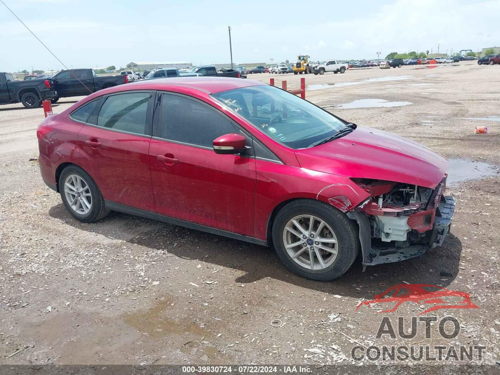 FORD FOCUS 2017 - 1FADP3F22HL244787