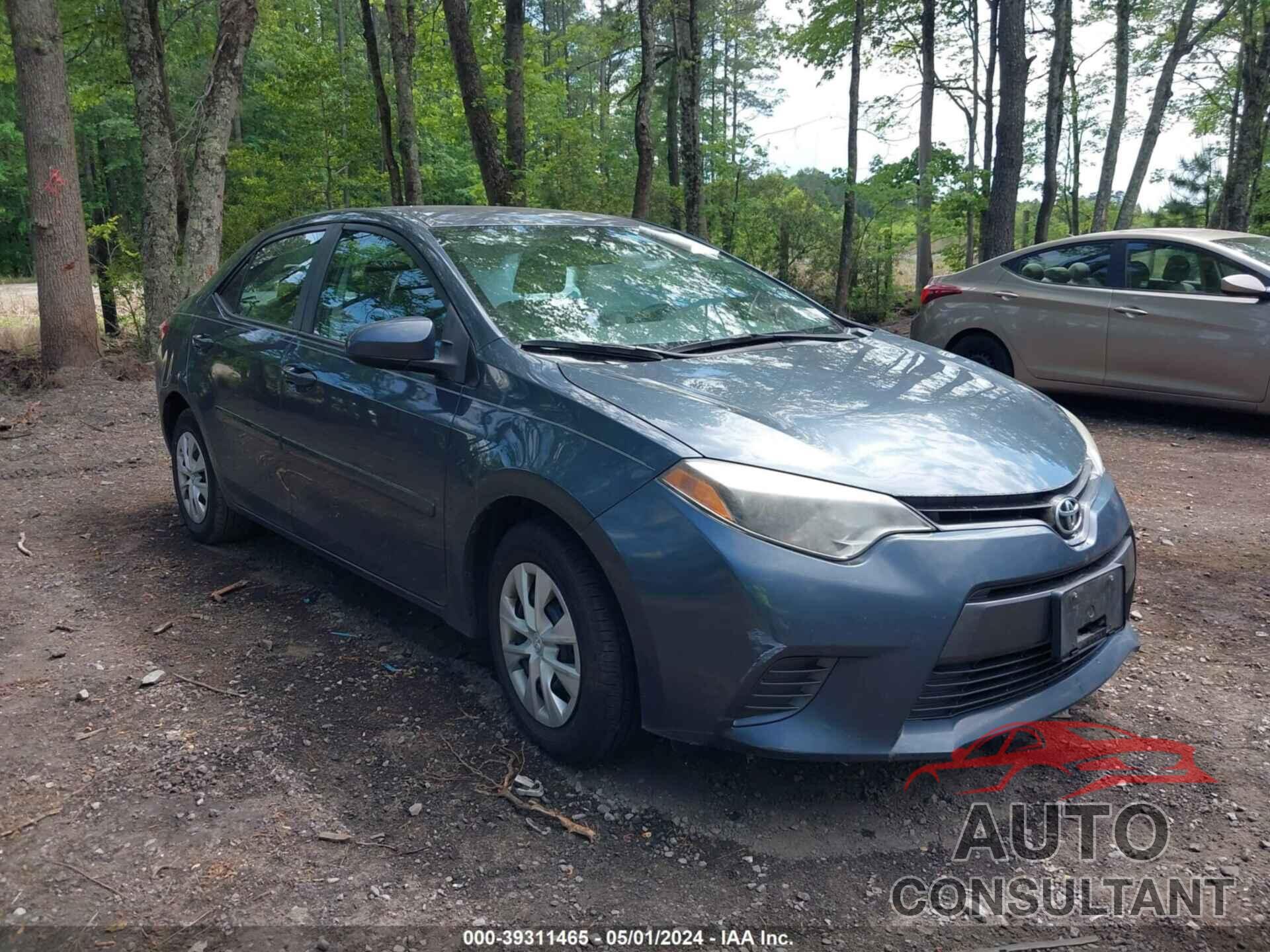 TOYOTA COROLLA 2016 - 2T1BPRHE7GC613628