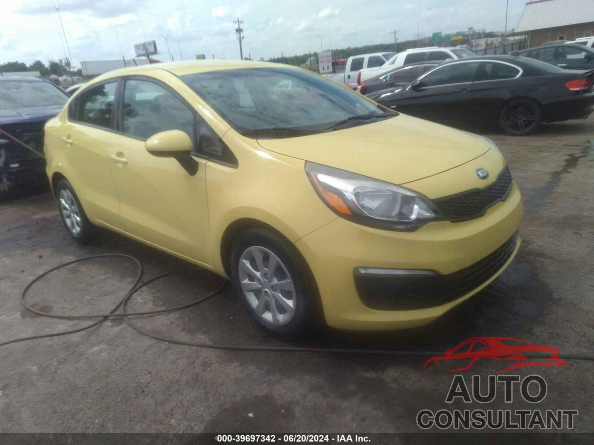 KIA RIO 2016 - KNADM4A3XG6666695