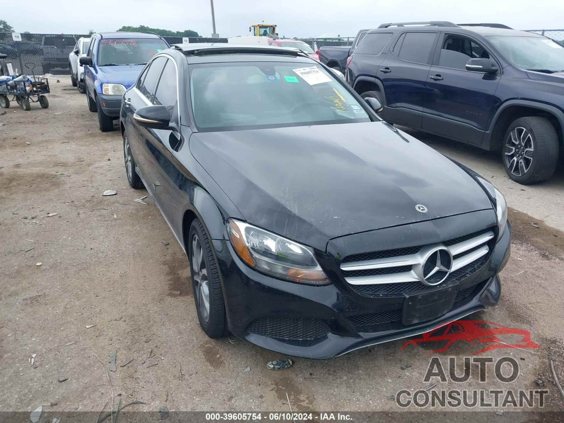 MERCEDES-BENZ C 300 2018 - WDDWF4KB7JR356804