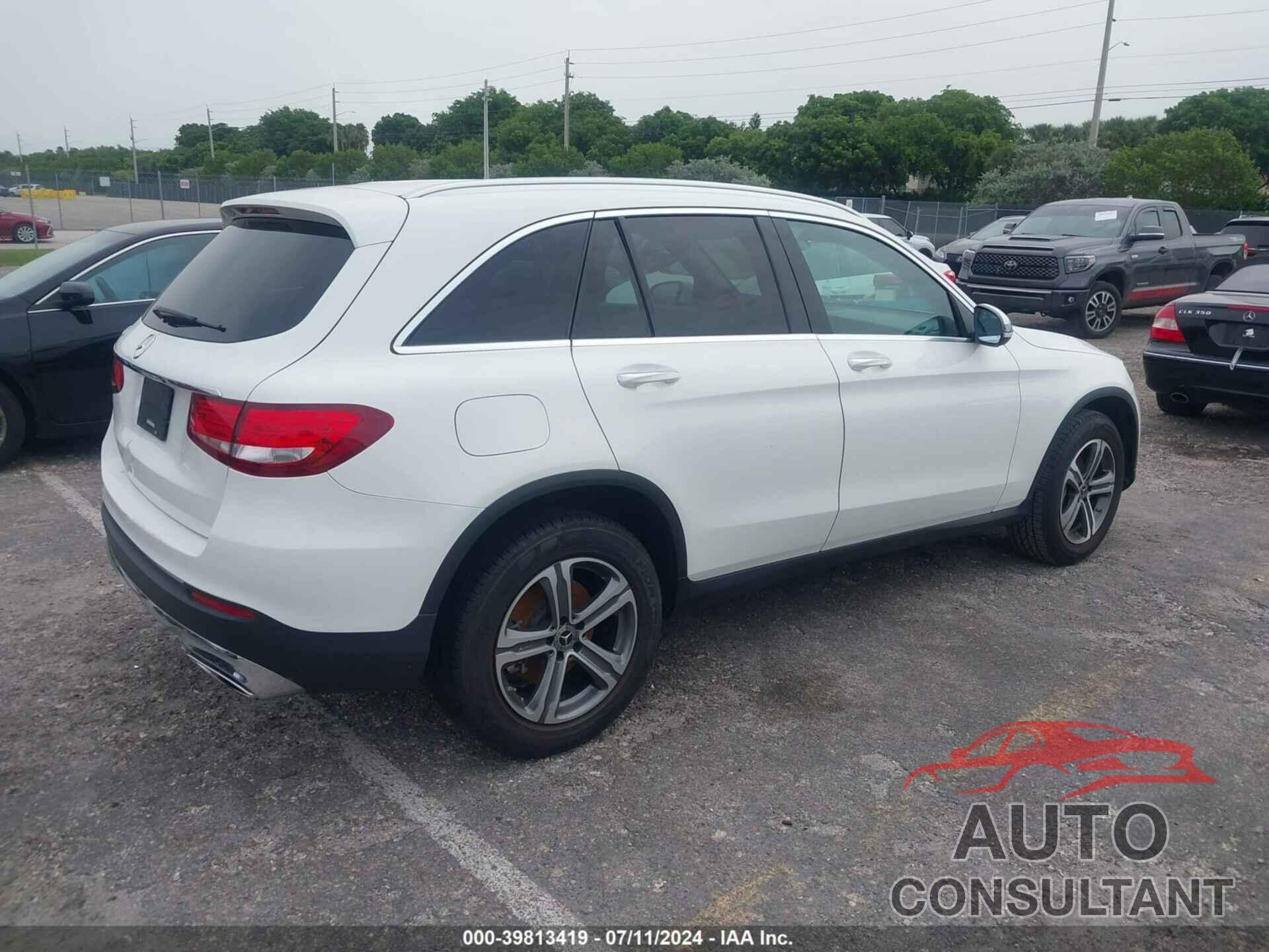 MERCEDES-BENZ GLC 300 2019 - WDC0G4JB1K1004987