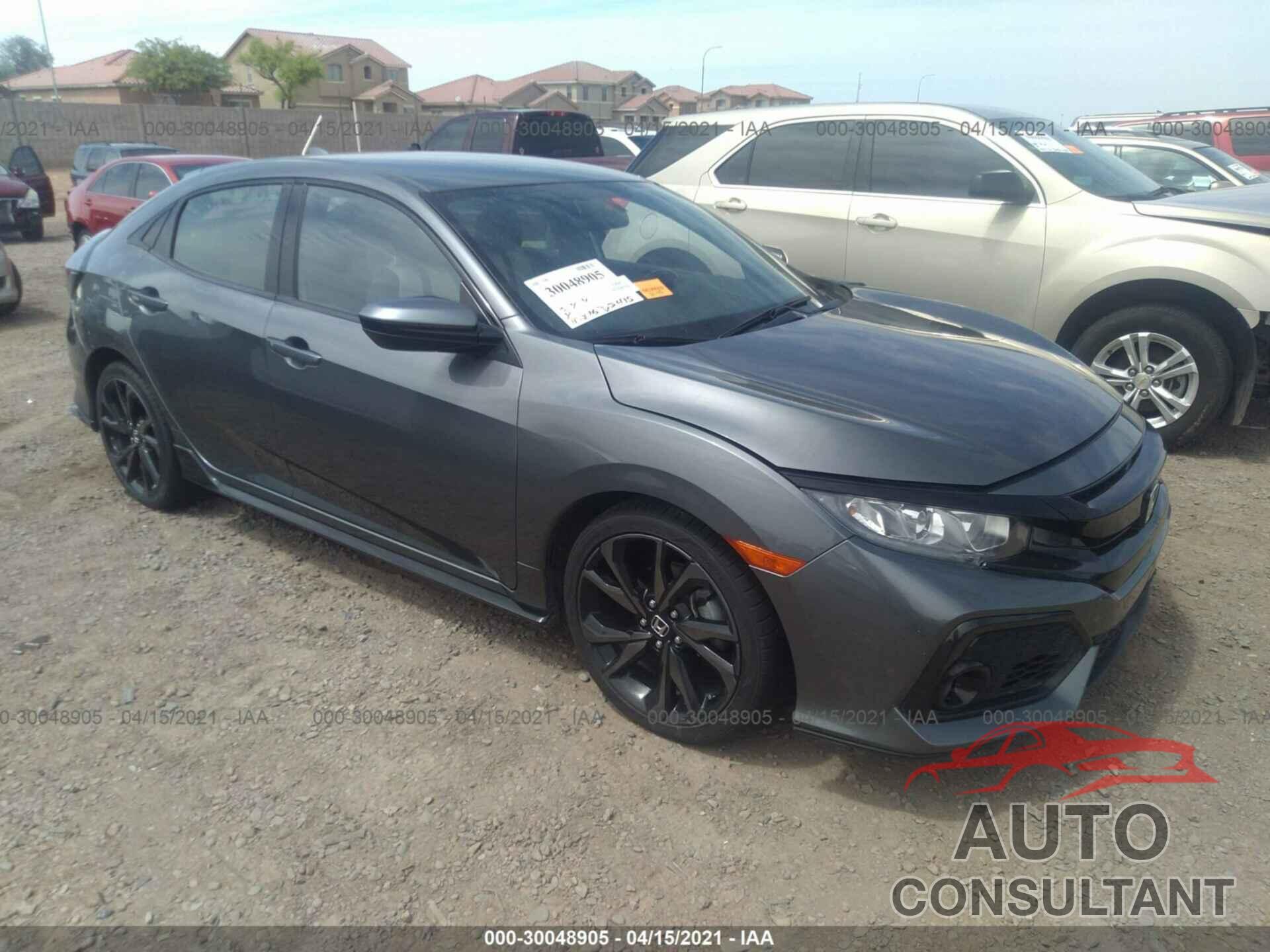 HONDA CIVIC HATCHBACK 2017 - SHHFK7H49HU429282