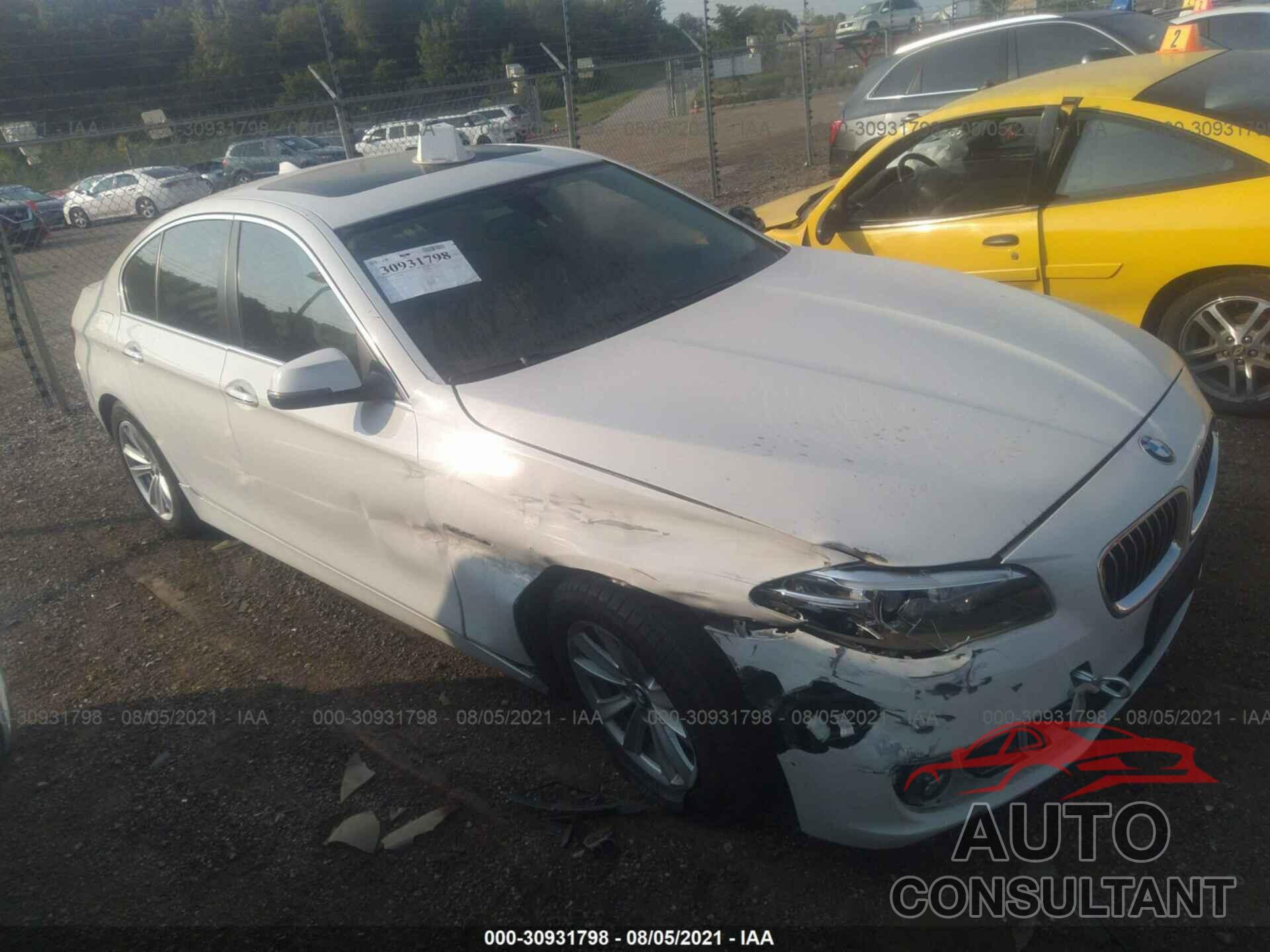 BMW 5 SERIES 2016 - WBA5A7C58GG642435