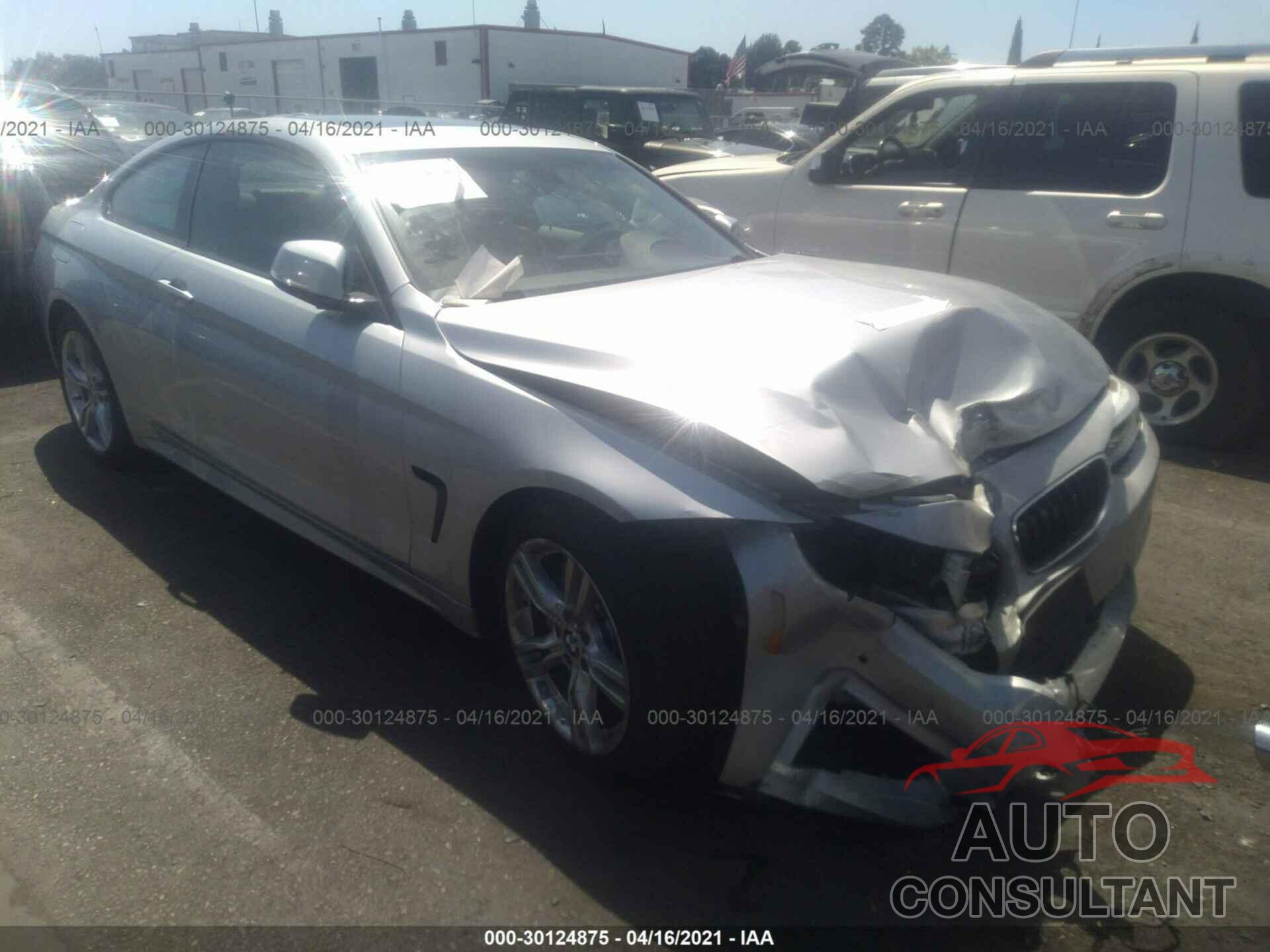 BMW 4 SERIES 2017 - WBA4R7C39HK896110