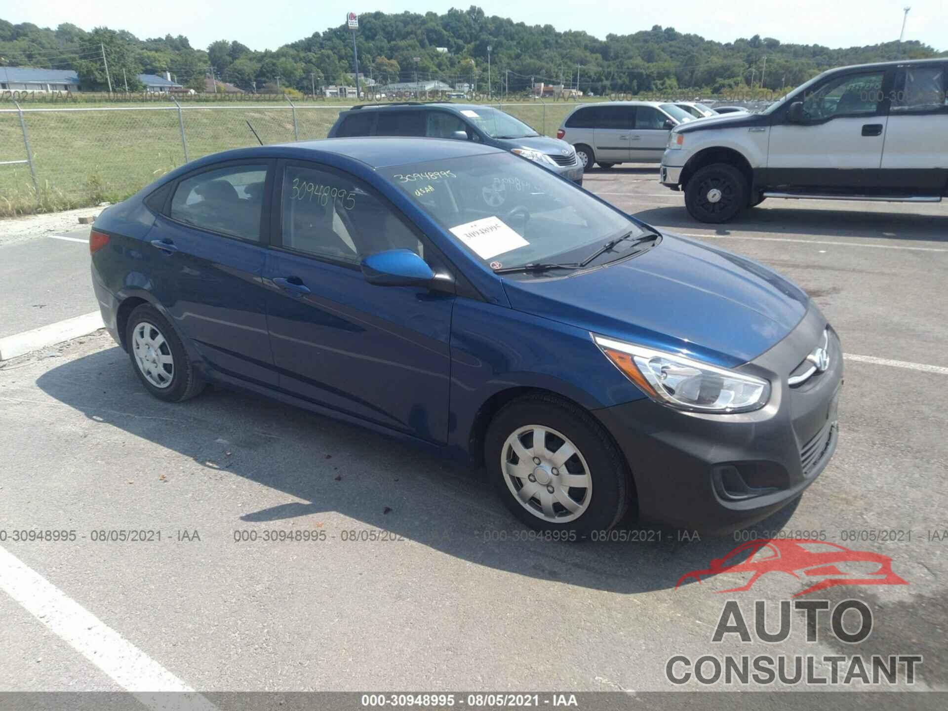 HYUNDAI ACCENT 2016 - KMHCT4AE6GU003733