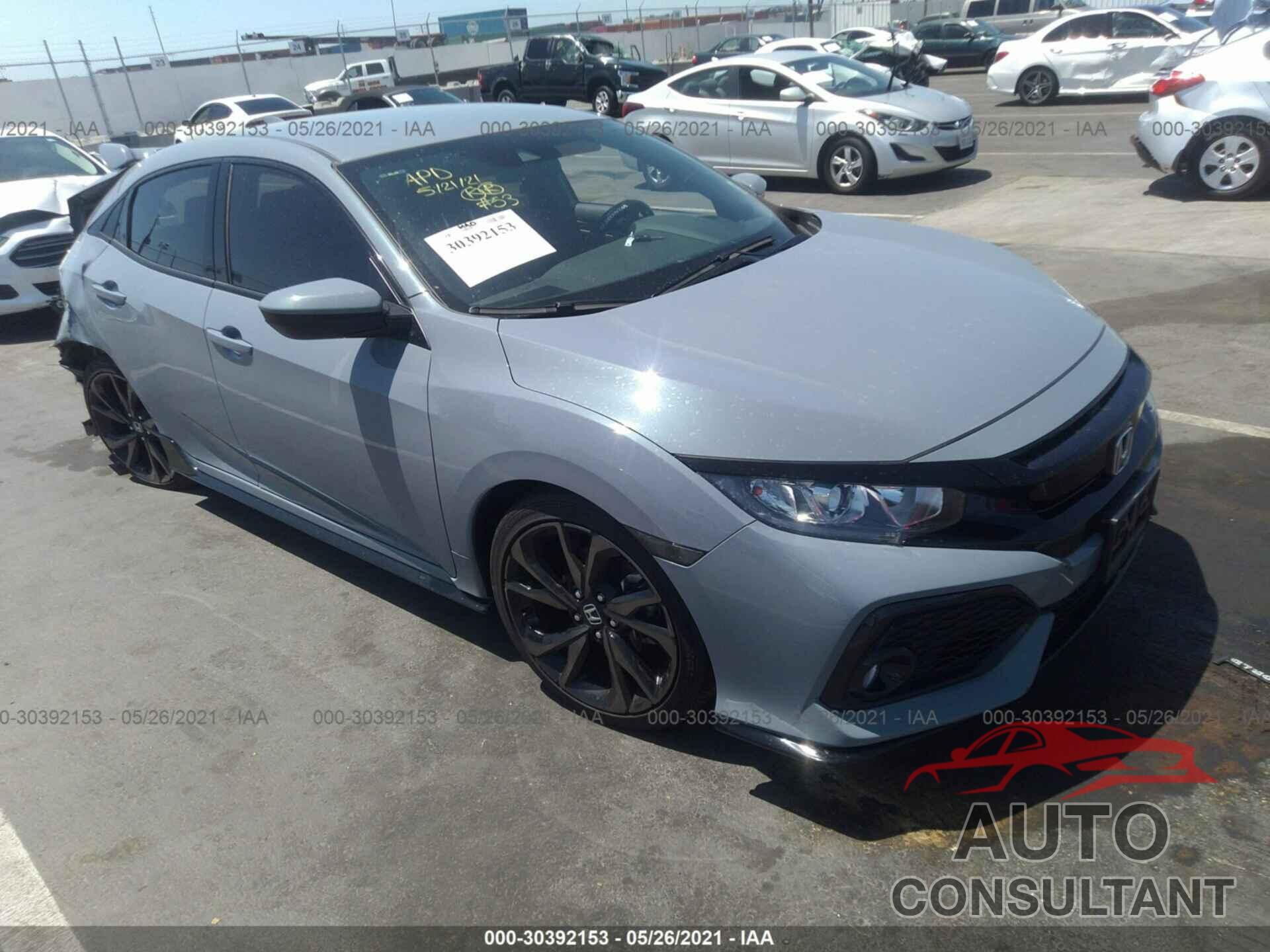HONDA CIVIC HATCHBACK 2019 - SHHFK7H41KU423015