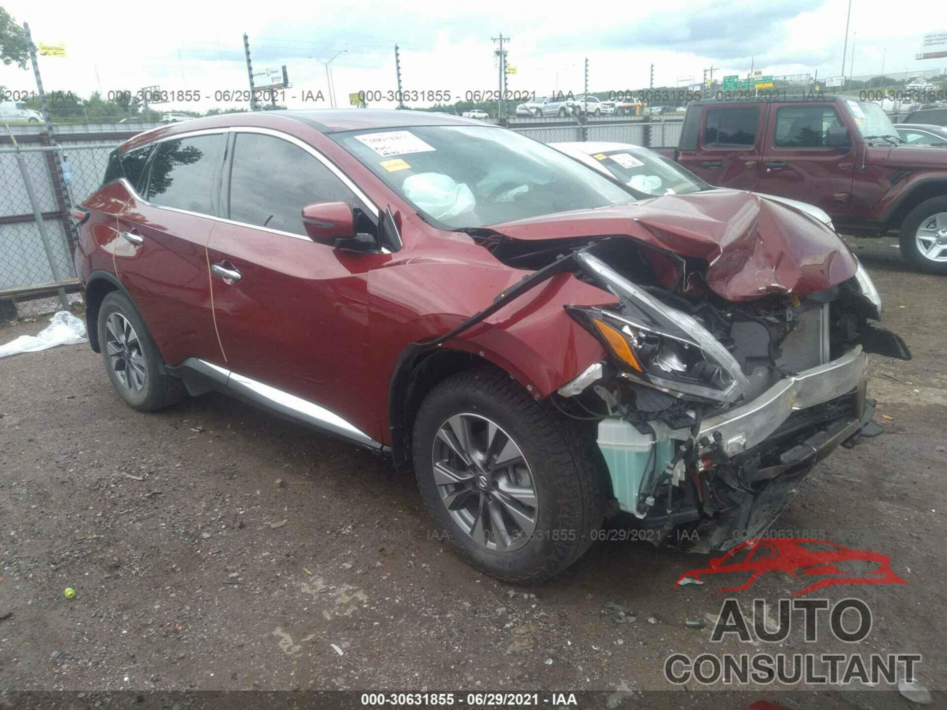 NISSAN MURANO 2018 - 5N1AZ2MG4JN125984