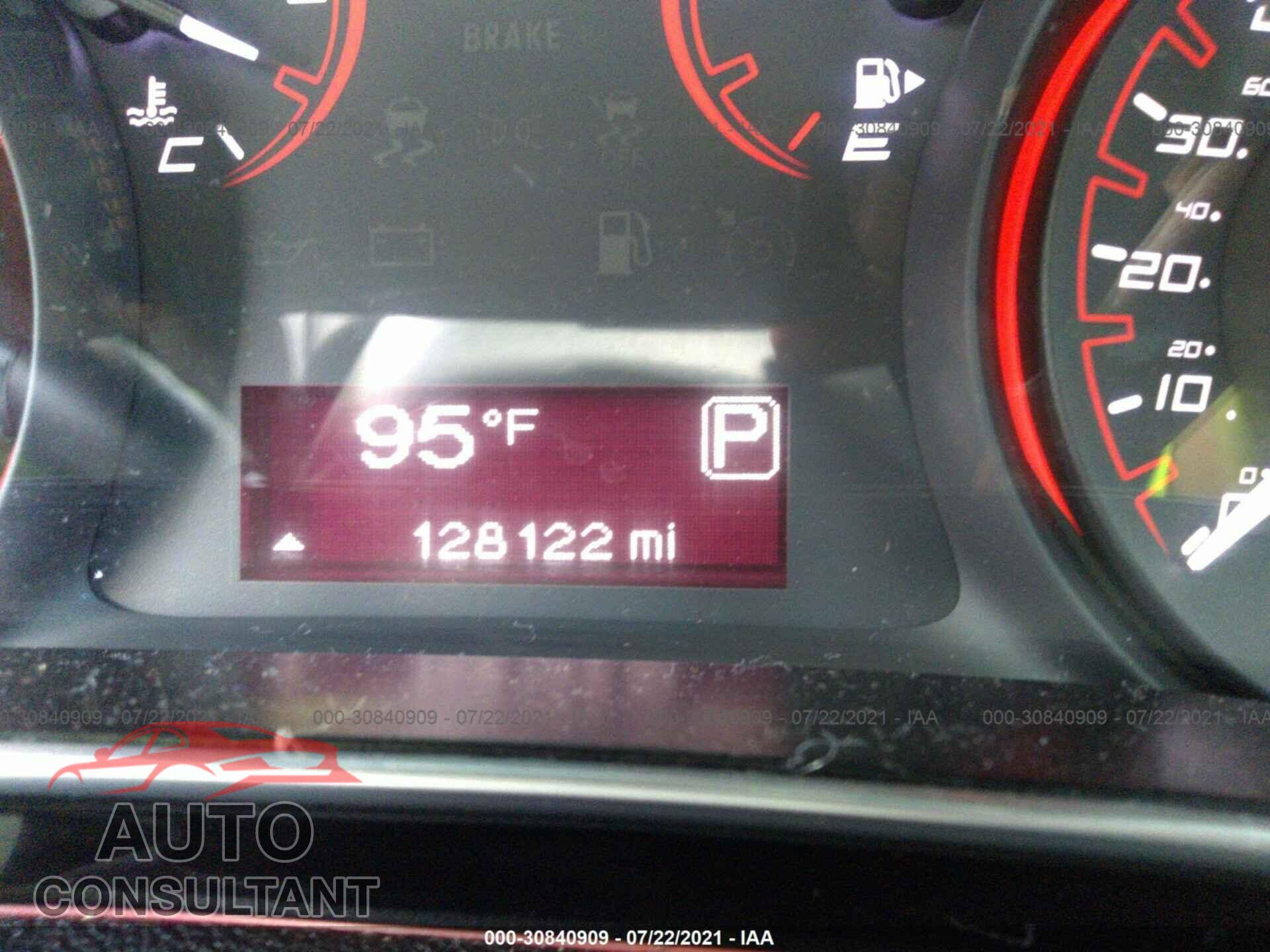 DODGE DART 2016 - 1C3CDFAA9GD623961