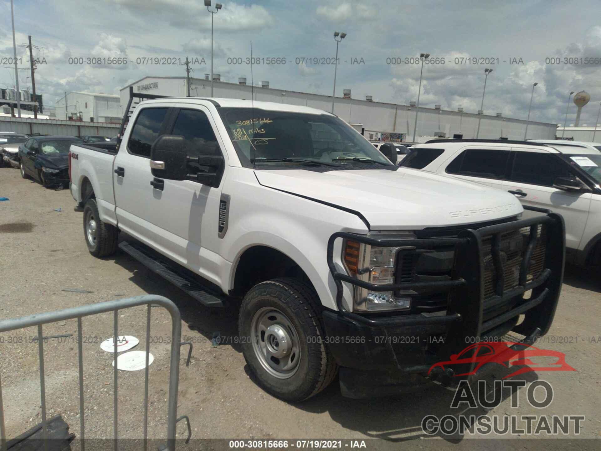 FORD SUPER DUTY F-250 SRW 2019 - 1FT7W2B65KEE66264