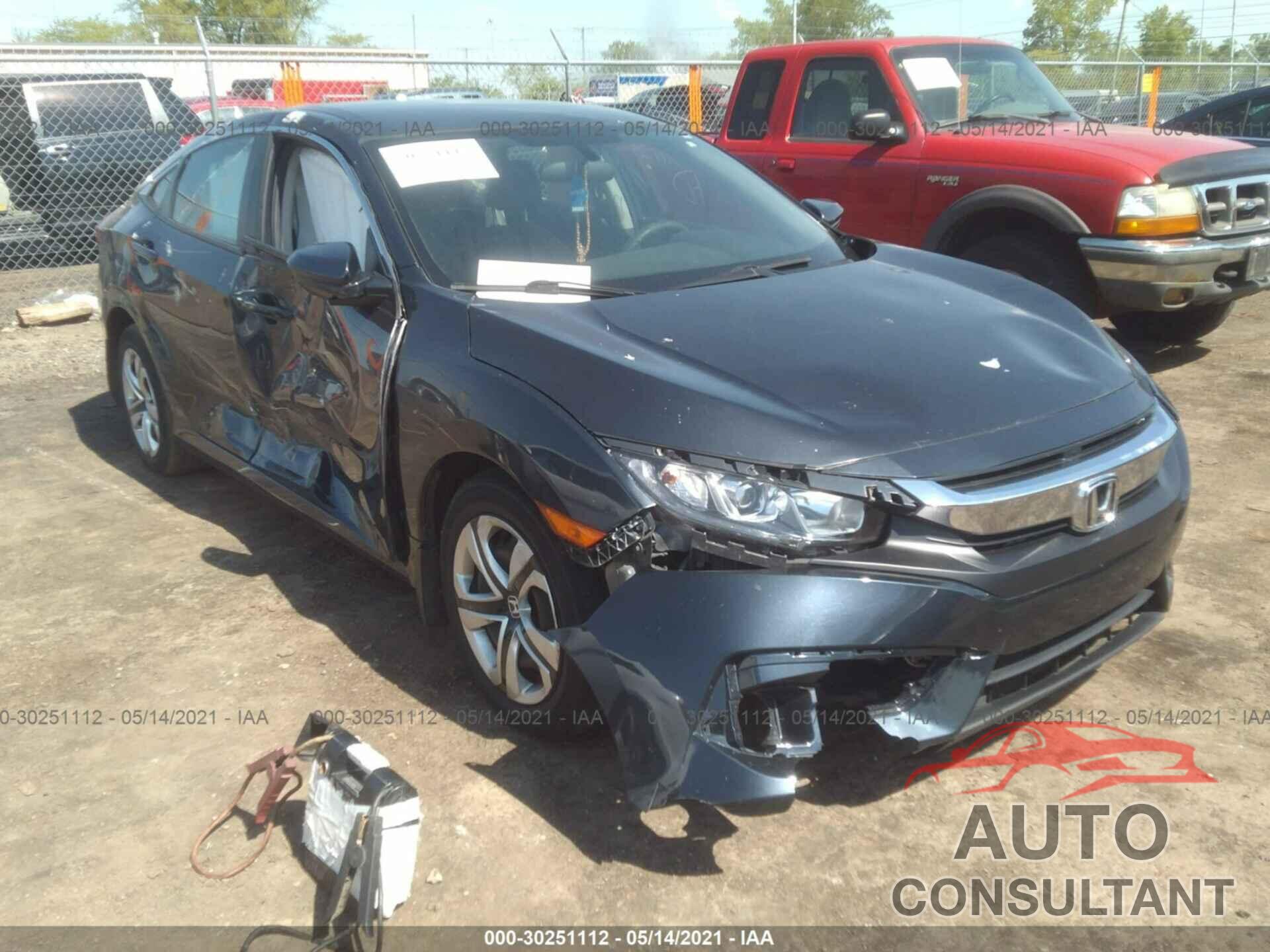 HONDA CIVIC SEDAN 2016 - 19XFC2F54GE084129