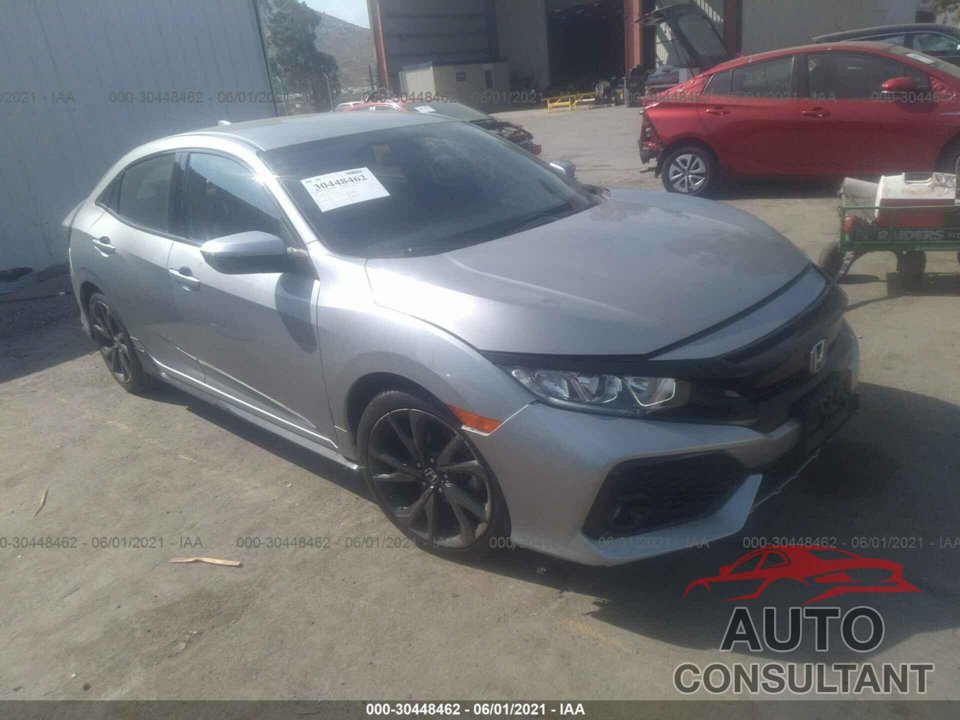 HONDA CIVIC HATCHBACK 2017 - SHHFK7H40HU429350