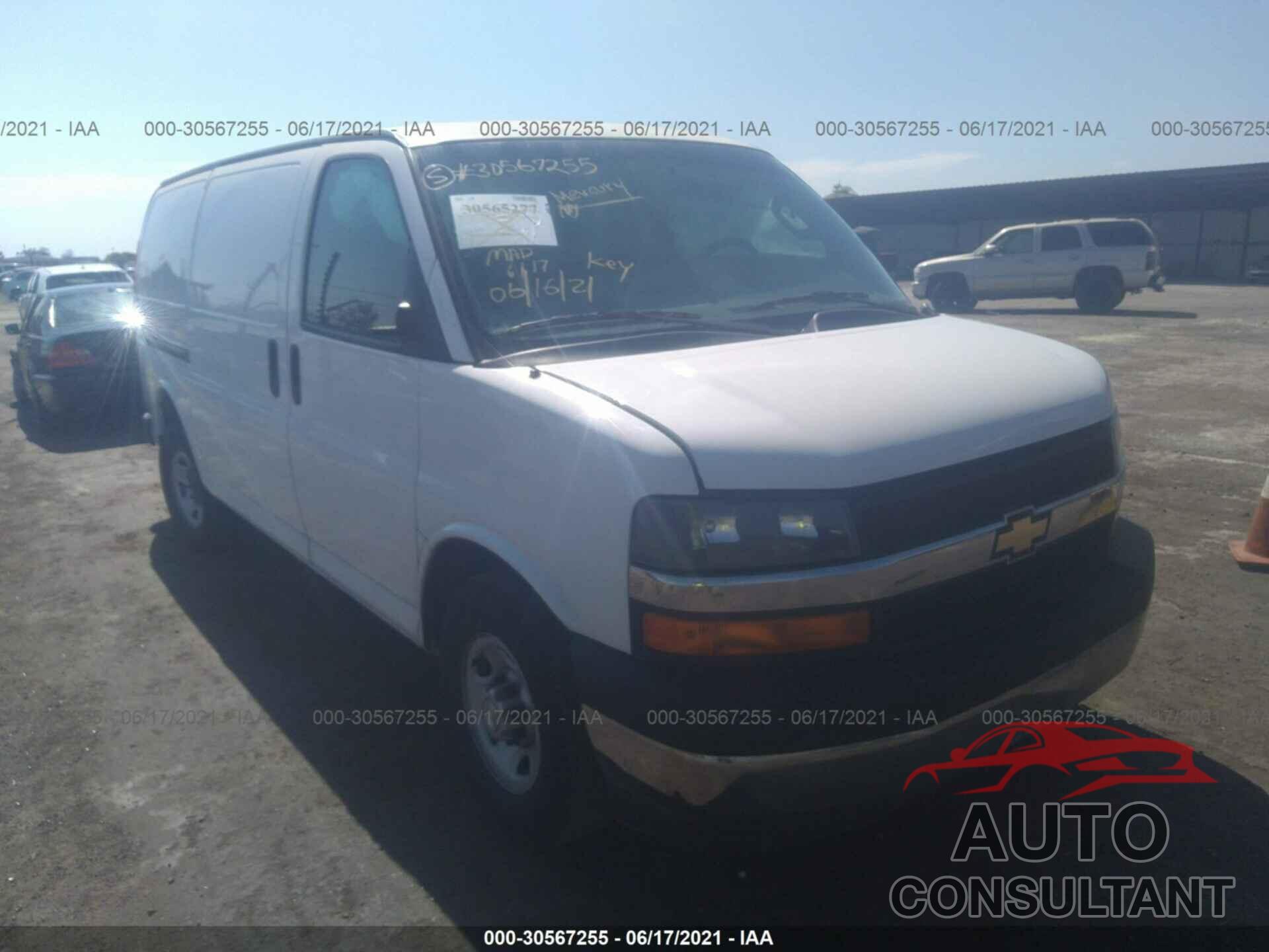 CHEVROLET EXPRESS CARGO VAN 2017 - 1GCWGAFF7H1308392