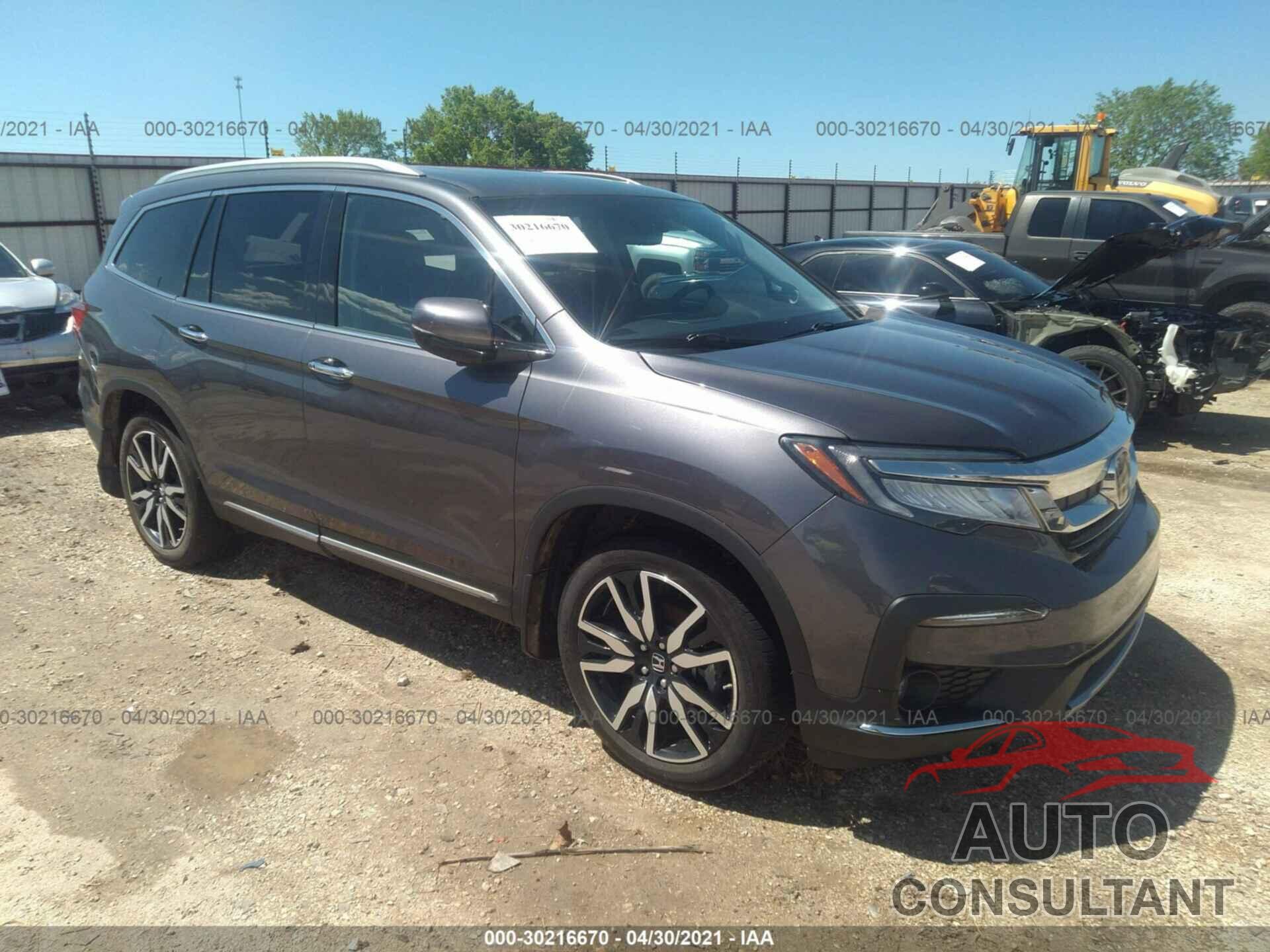 HONDA PILOT 2019 - 5FNYF5H99KB026361