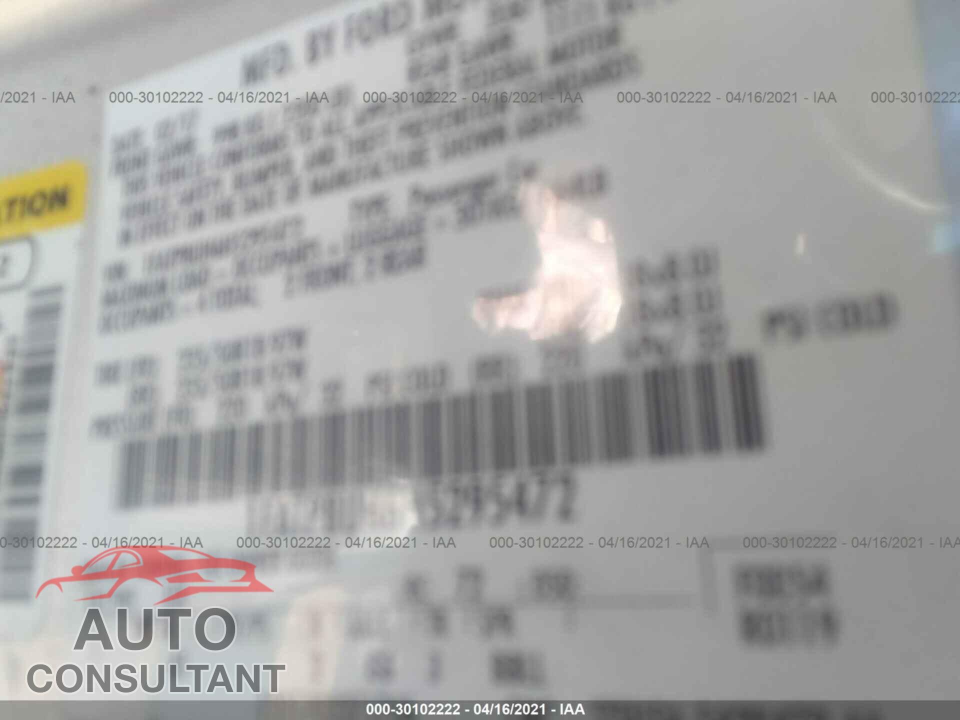 FORD MUSTANG 2017 - 1FATP8UH6H5295472