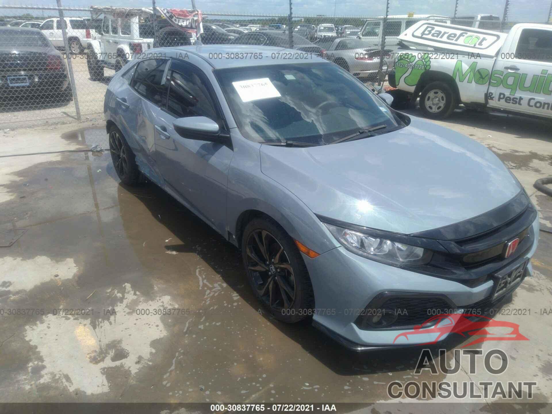 HONDA CIVIC HATCHBACK 2017 - SHHFK7H46HU228696