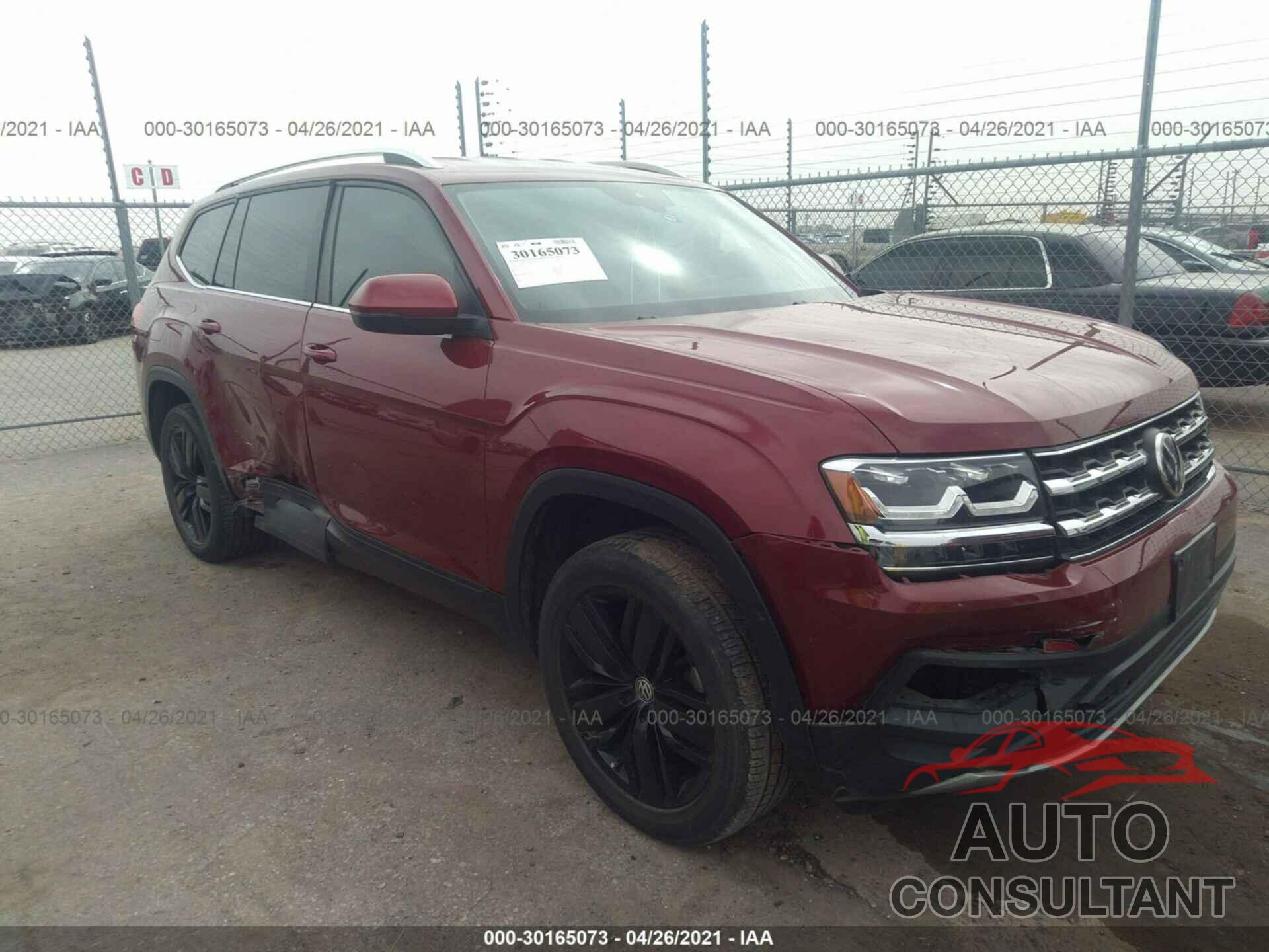 VOLKSWAGEN ATLAS 2019 - 1V2WR2CA6KC513222