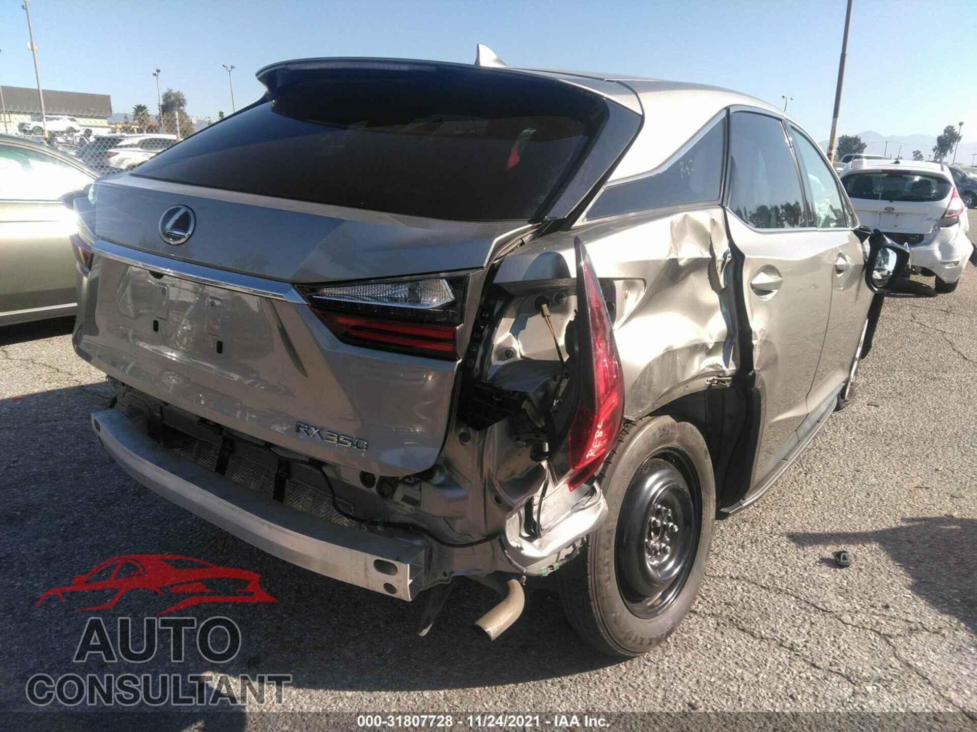 LEXUS RX 2017 - 2T2ZZMCA5HC081129