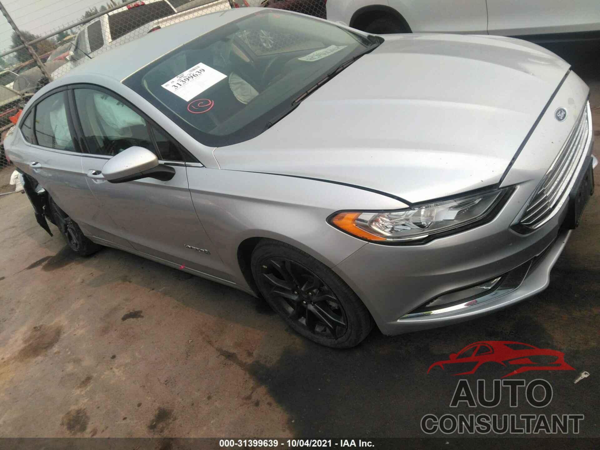 FORD FUSION HYBRID 2018 - 3FA6P0LU9JR219602