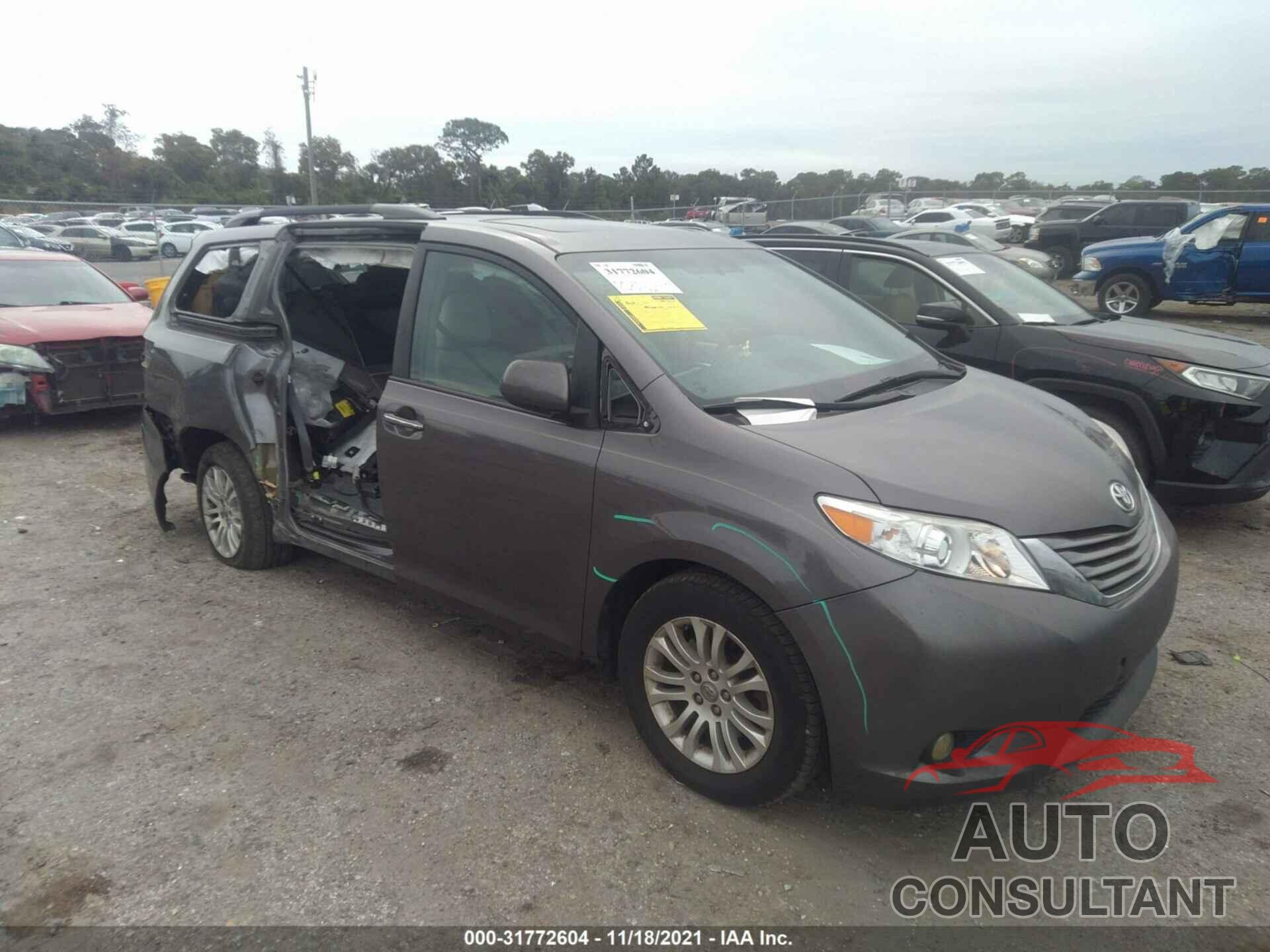 TOYOTA SIENNA 2017 - 5TDYZ3DC3HS772239