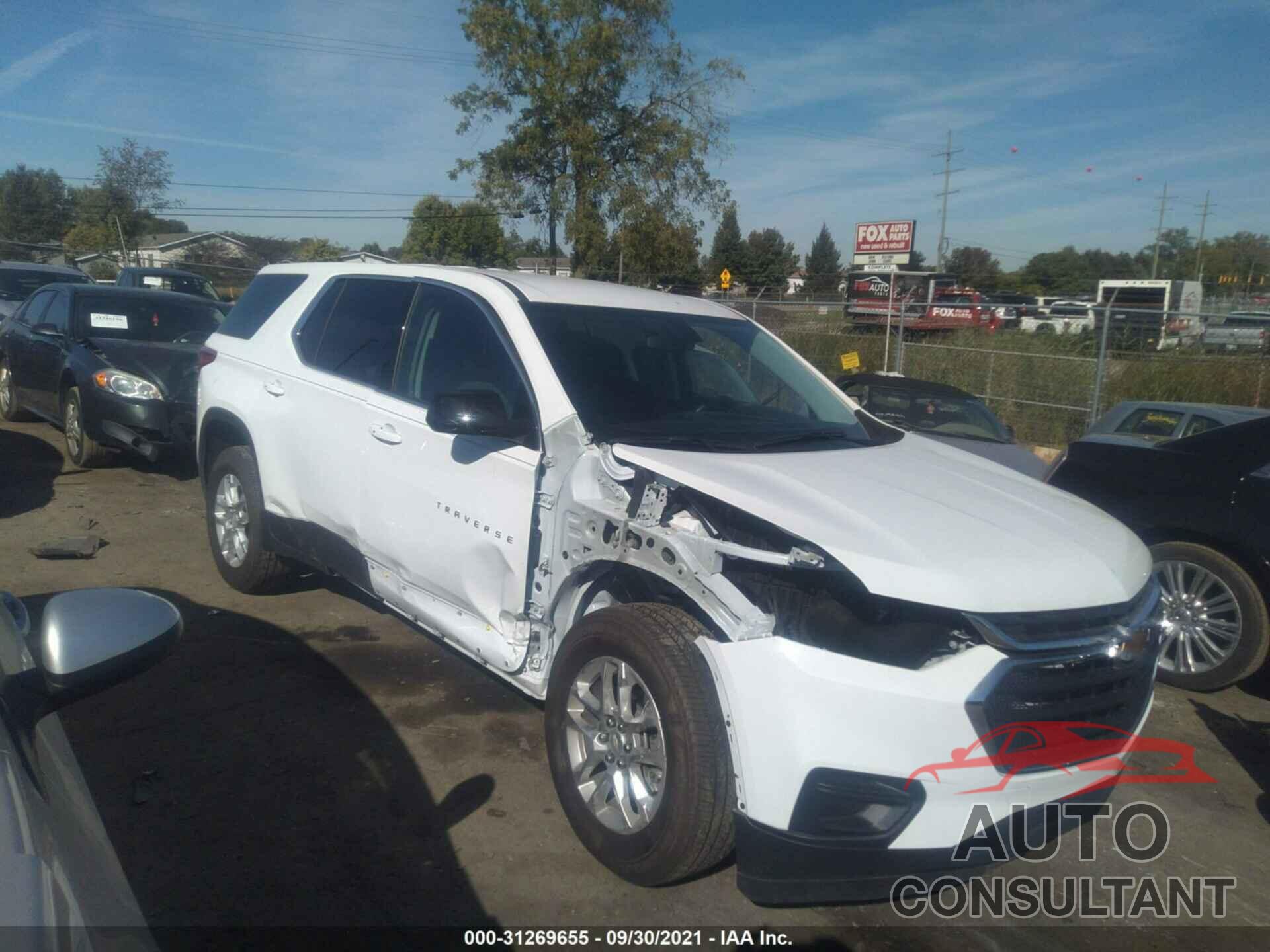 CHEVROLET TRAVERSE 2020 - 1GNERFKWXLJ307777